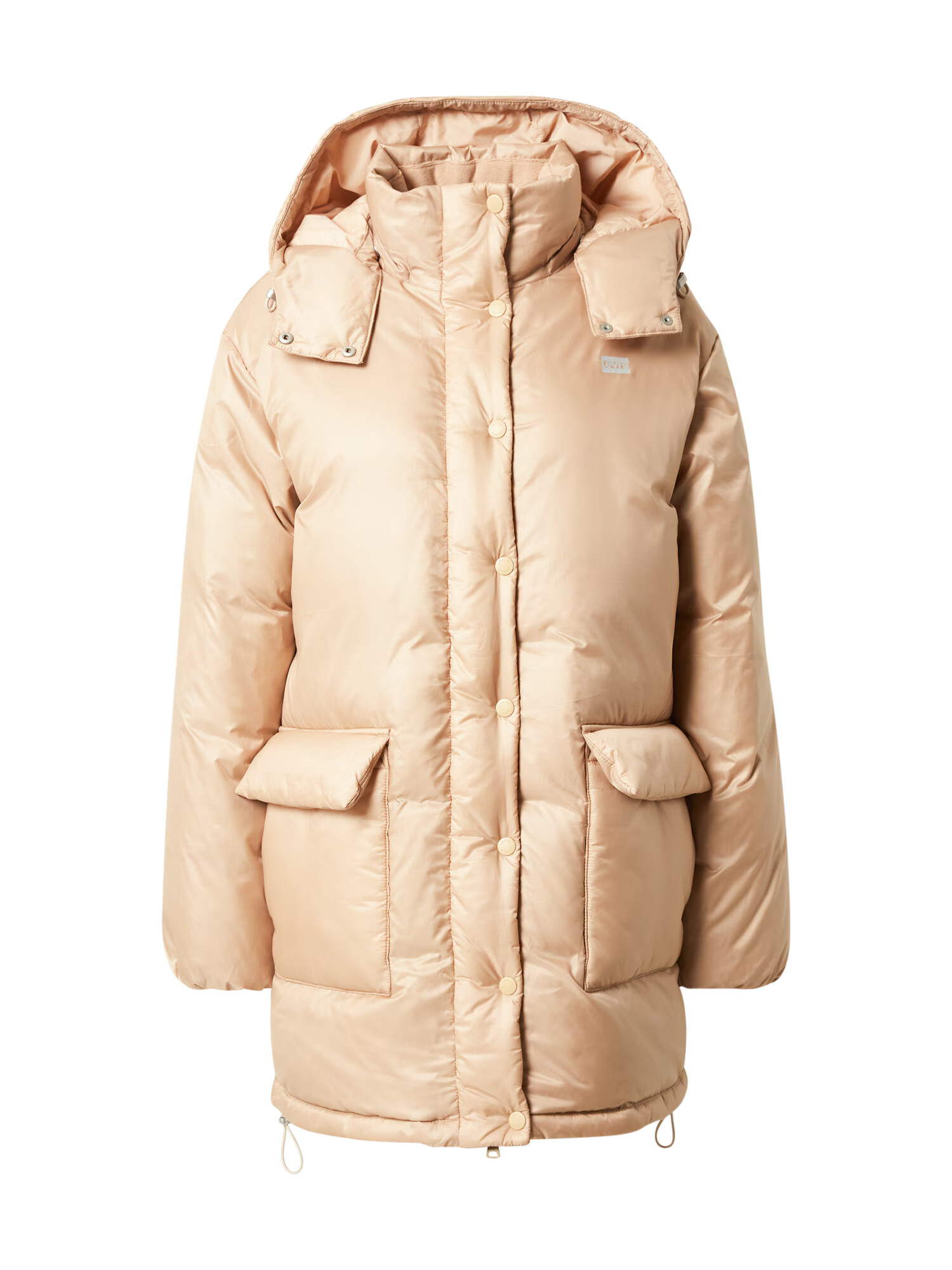 LEVI'S ® Zimný kabát 'CORE PUFFER MID NEUTRALS' zlatá - Pepit.sk