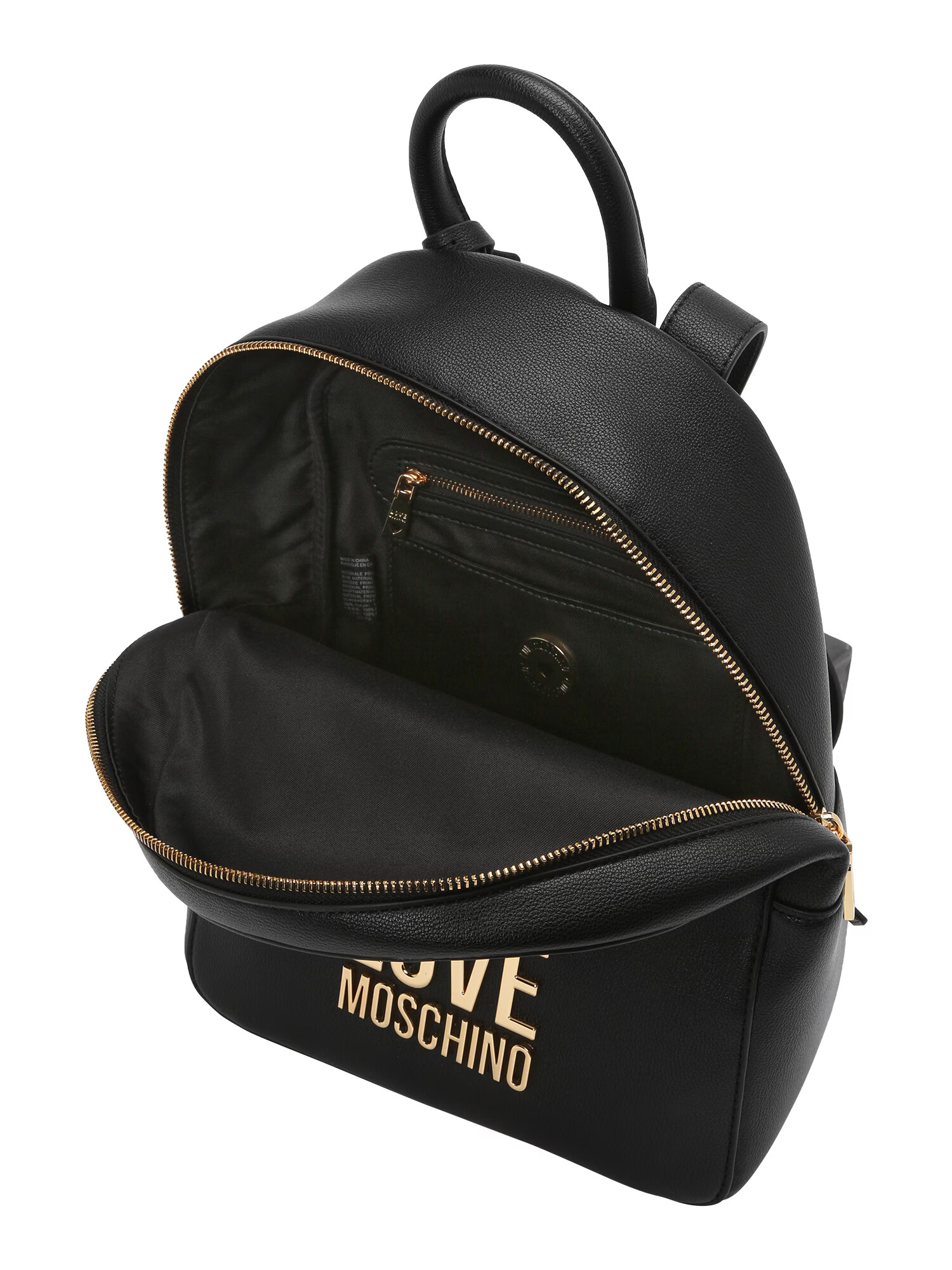 Love Moschino Batoh zlatá / čierna - Pepit.sk