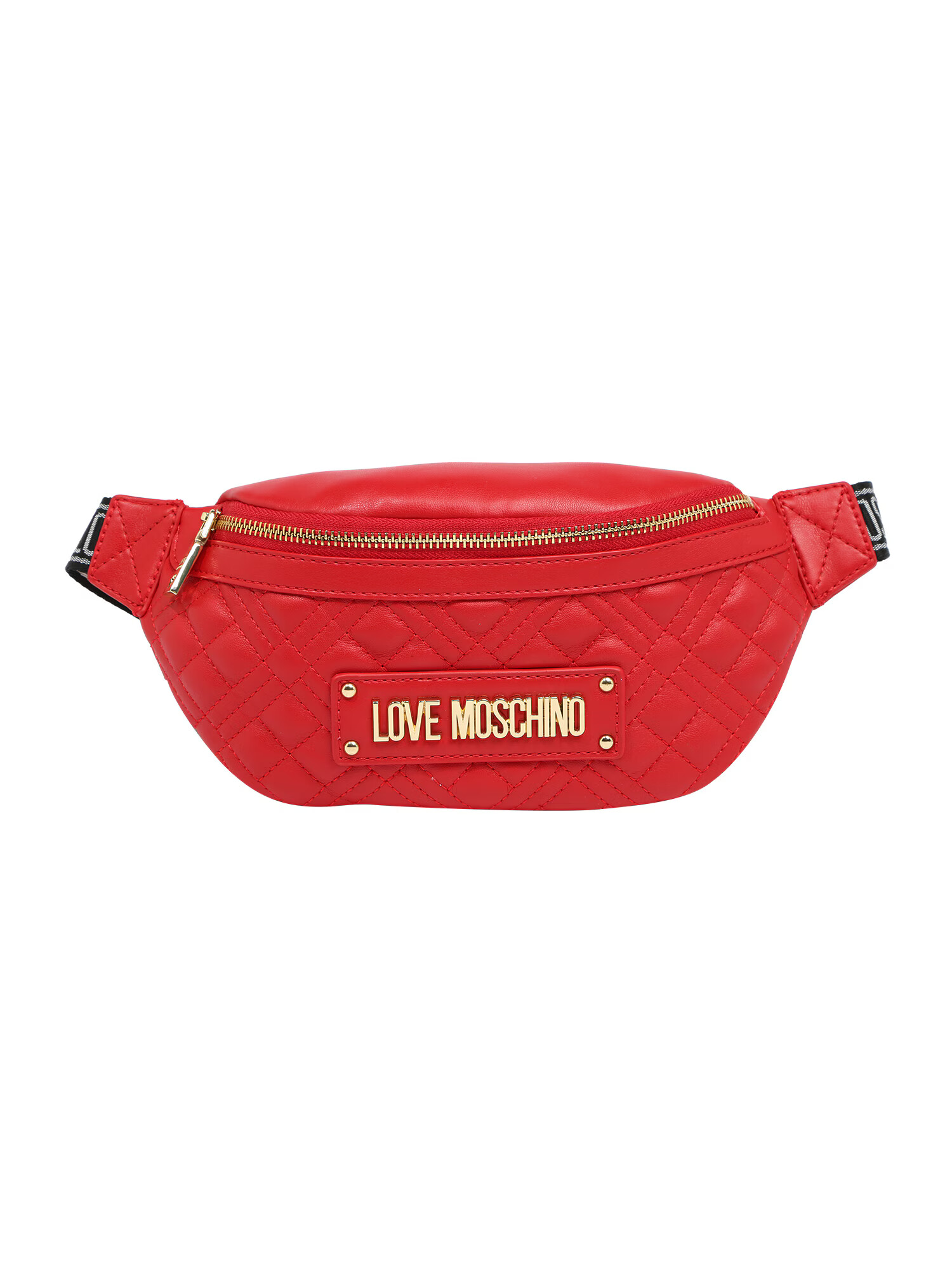 Love Moschino Ľadvinka zlatá / červená - Pepit.sk