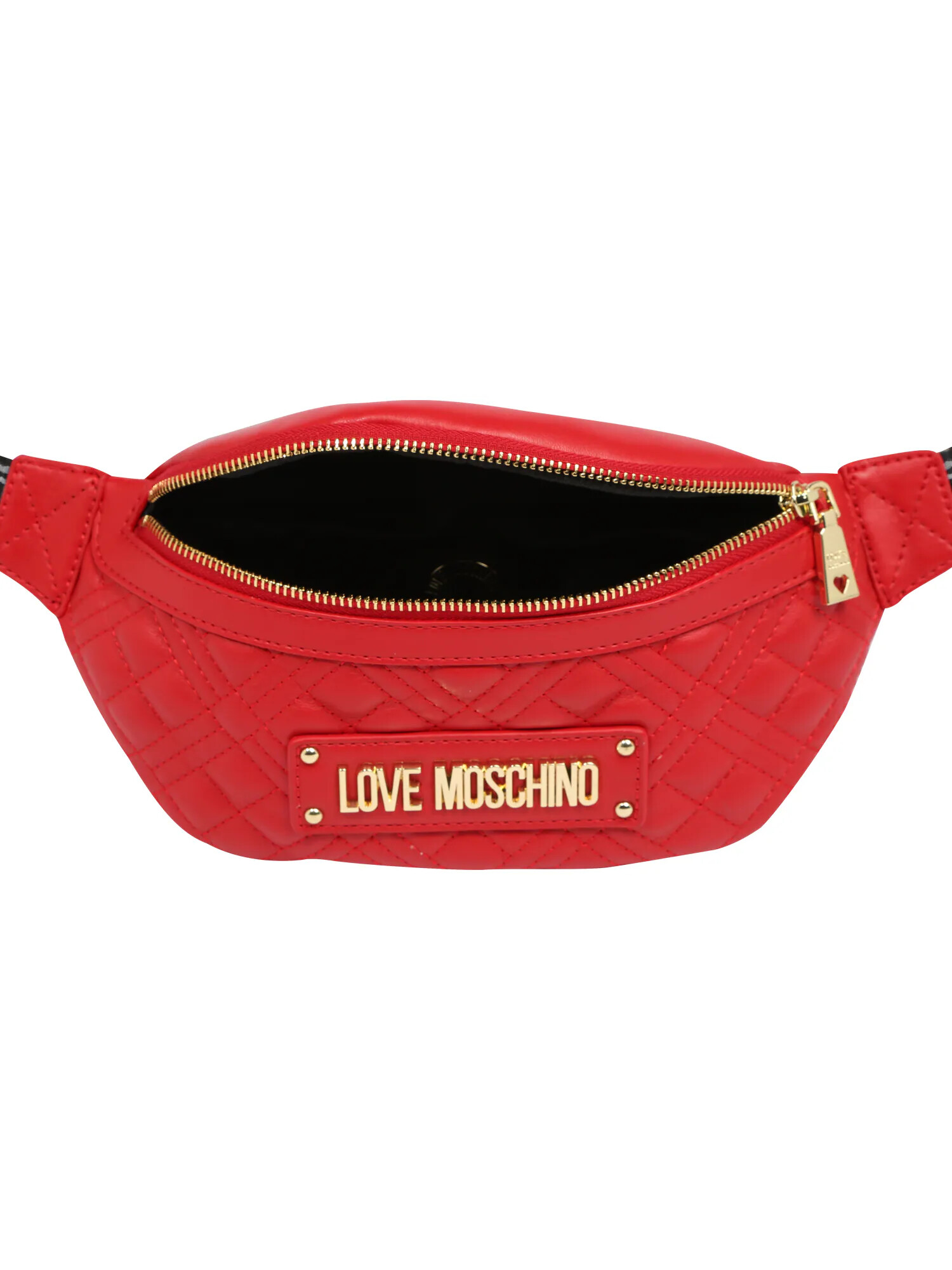 Love Moschino Ľadvinka zlatá / červená - Pepit.sk