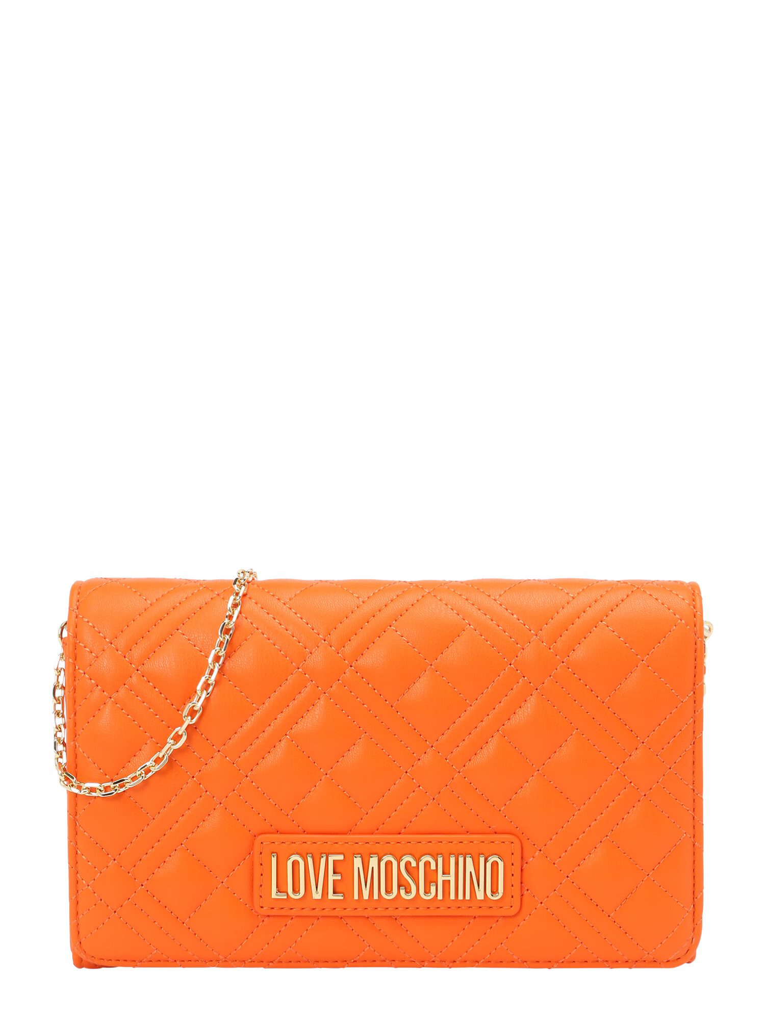 Love Moschino Listová kabelka zlatá / oranžová - Pepit.sk