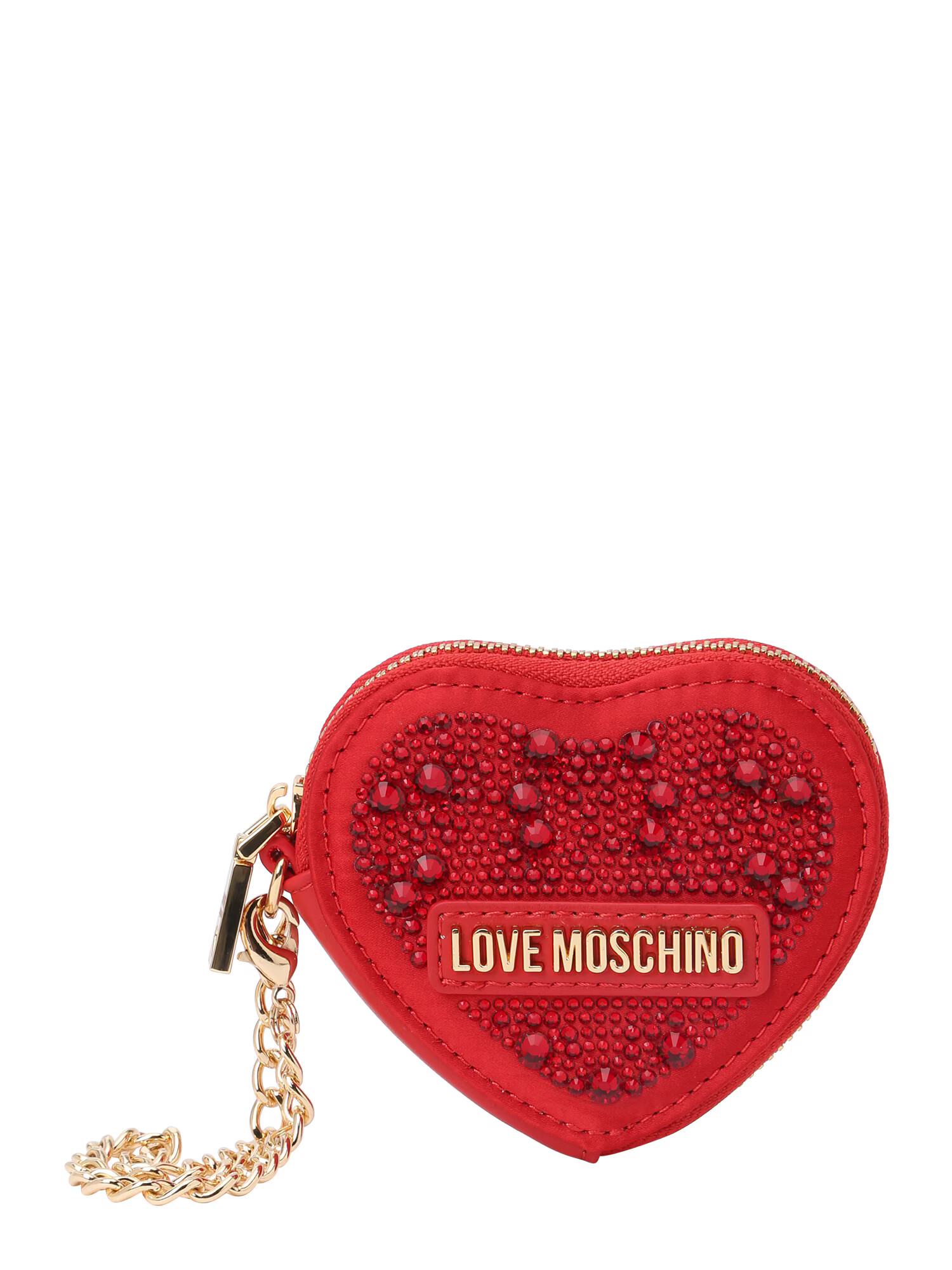 Love Moschino Peňaženka zlatá / červená - Pepit.sk