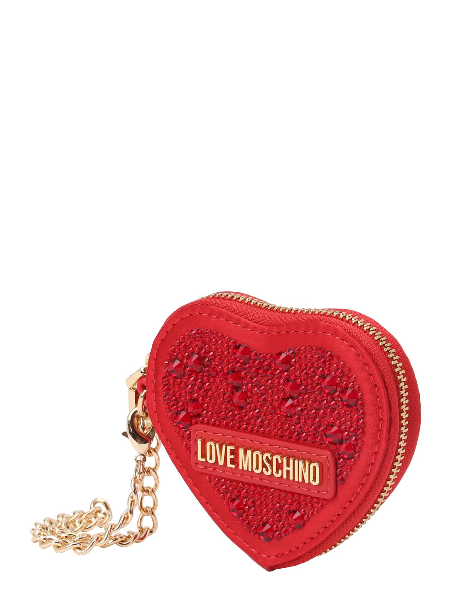 Love Moschino Peňaženka zlatá / červená - Pepit.sk