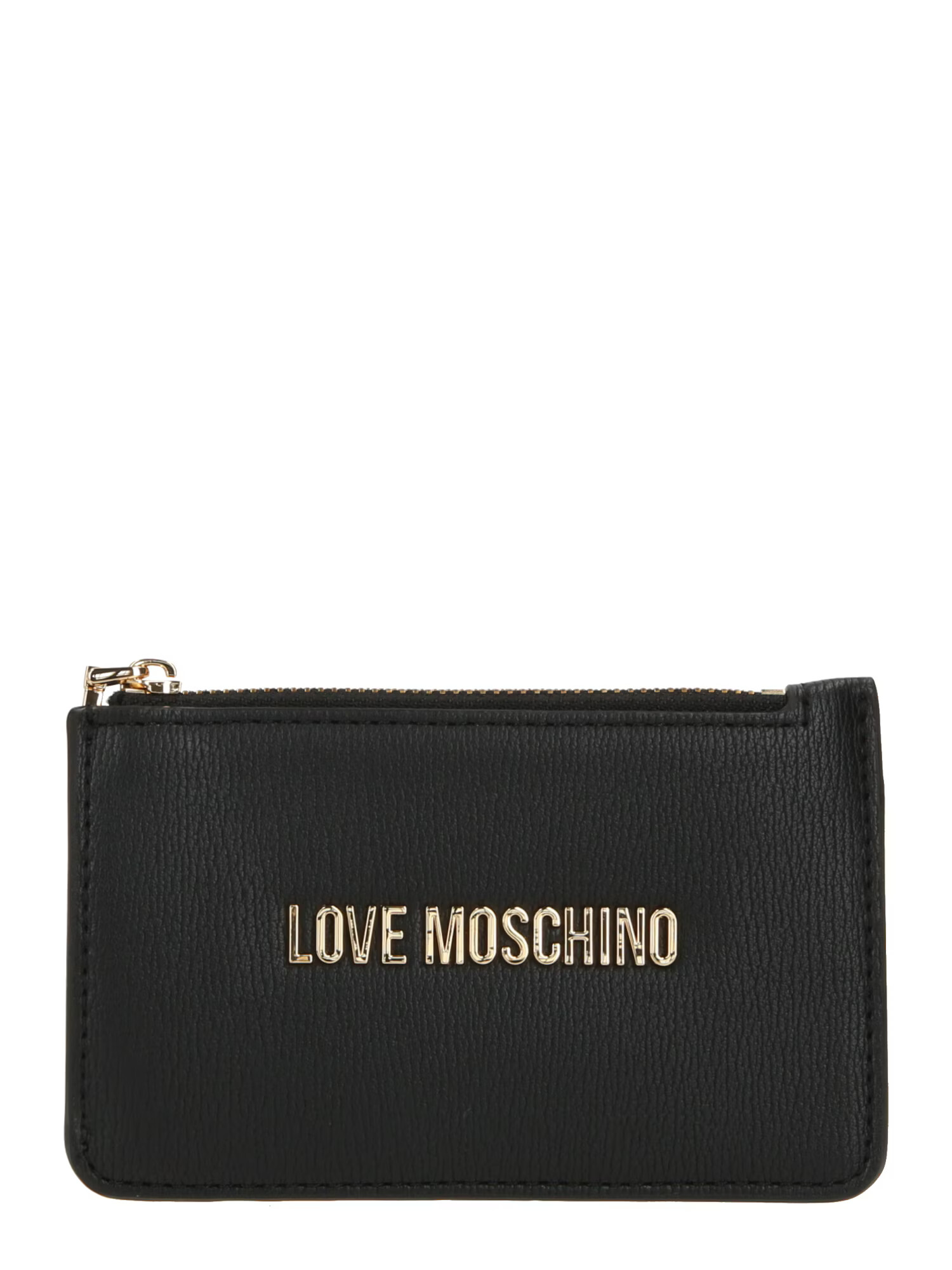 Love Moschino Peňaženka zlatá / čierna - Pepit.sk