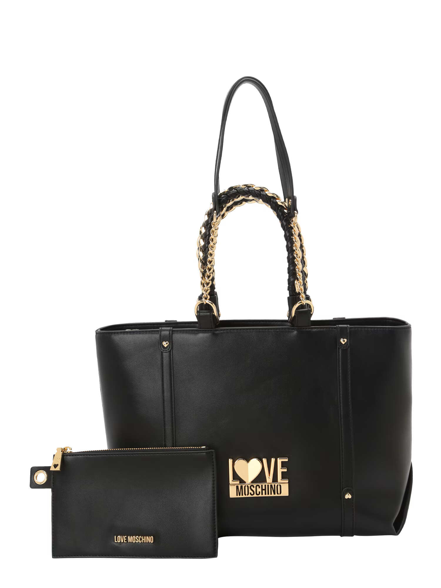 Love Moschino Shopper 'WANDERLUST' čierna - Pepit.sk