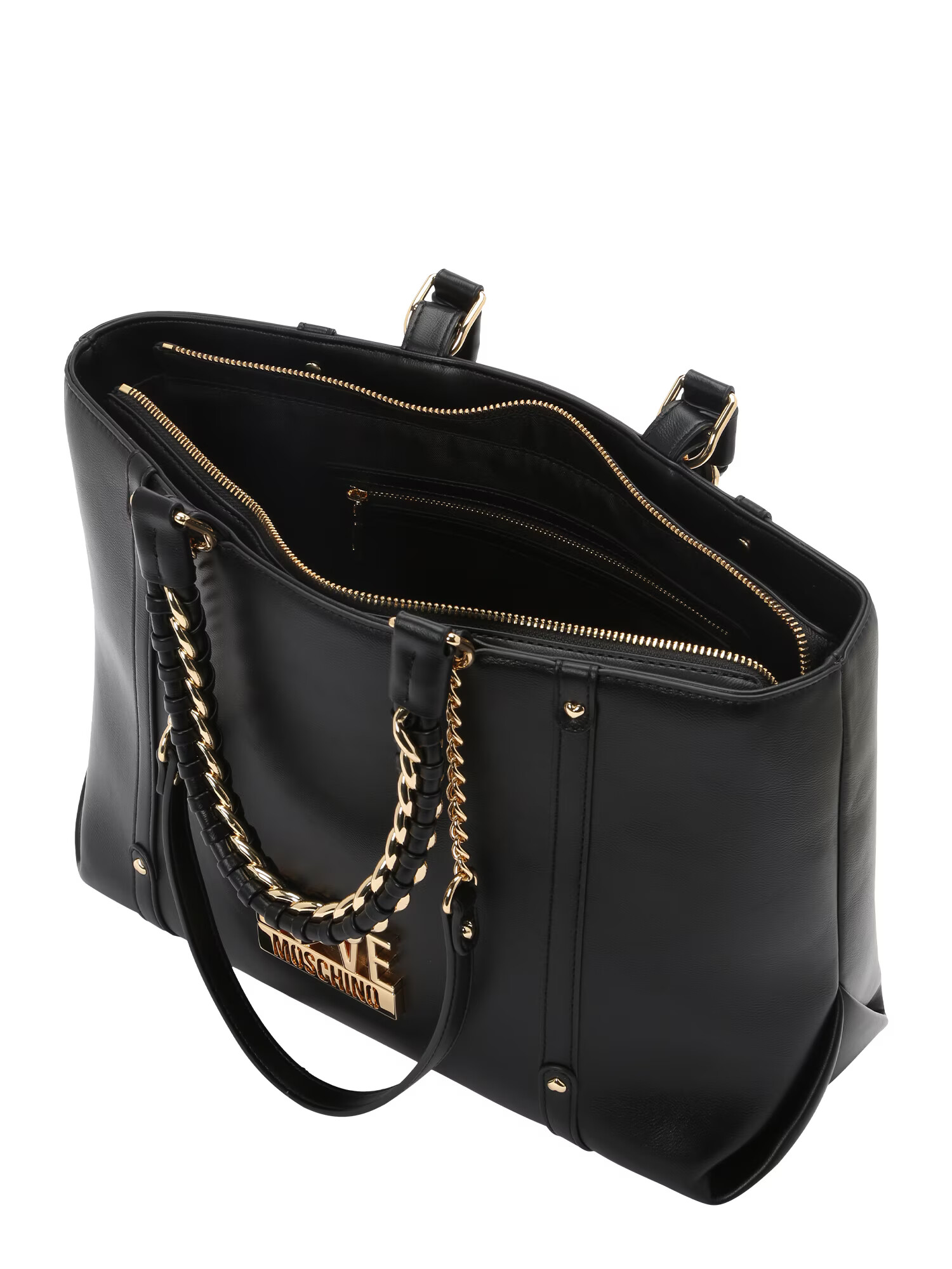 Love Moschino Shopper 'WANDERLUST' čierna - Pepit.sk