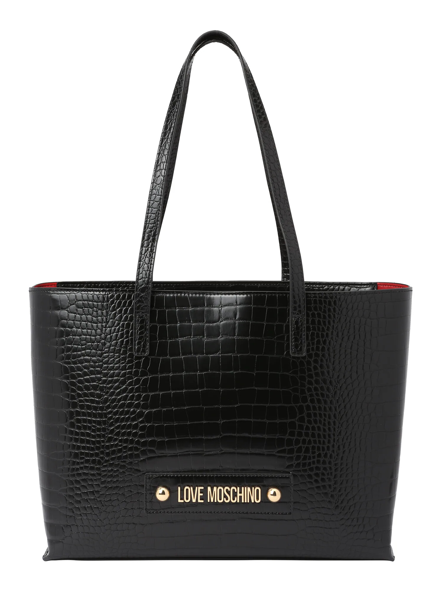 Love Moschino Shopper zlatá / čierna - Pepit.sk