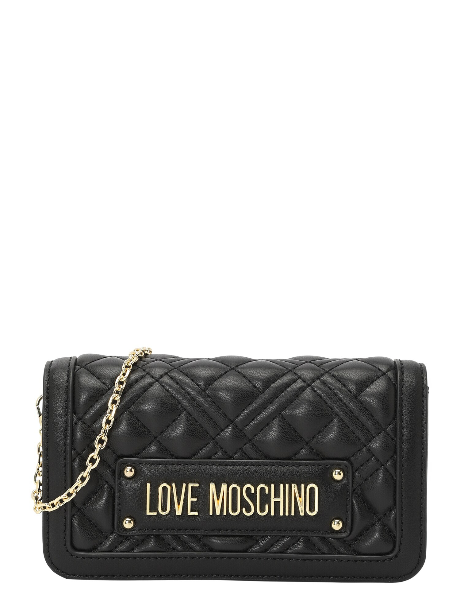 Love Moschino Taška cez rameno zlatá / čierna - Pepit.sk