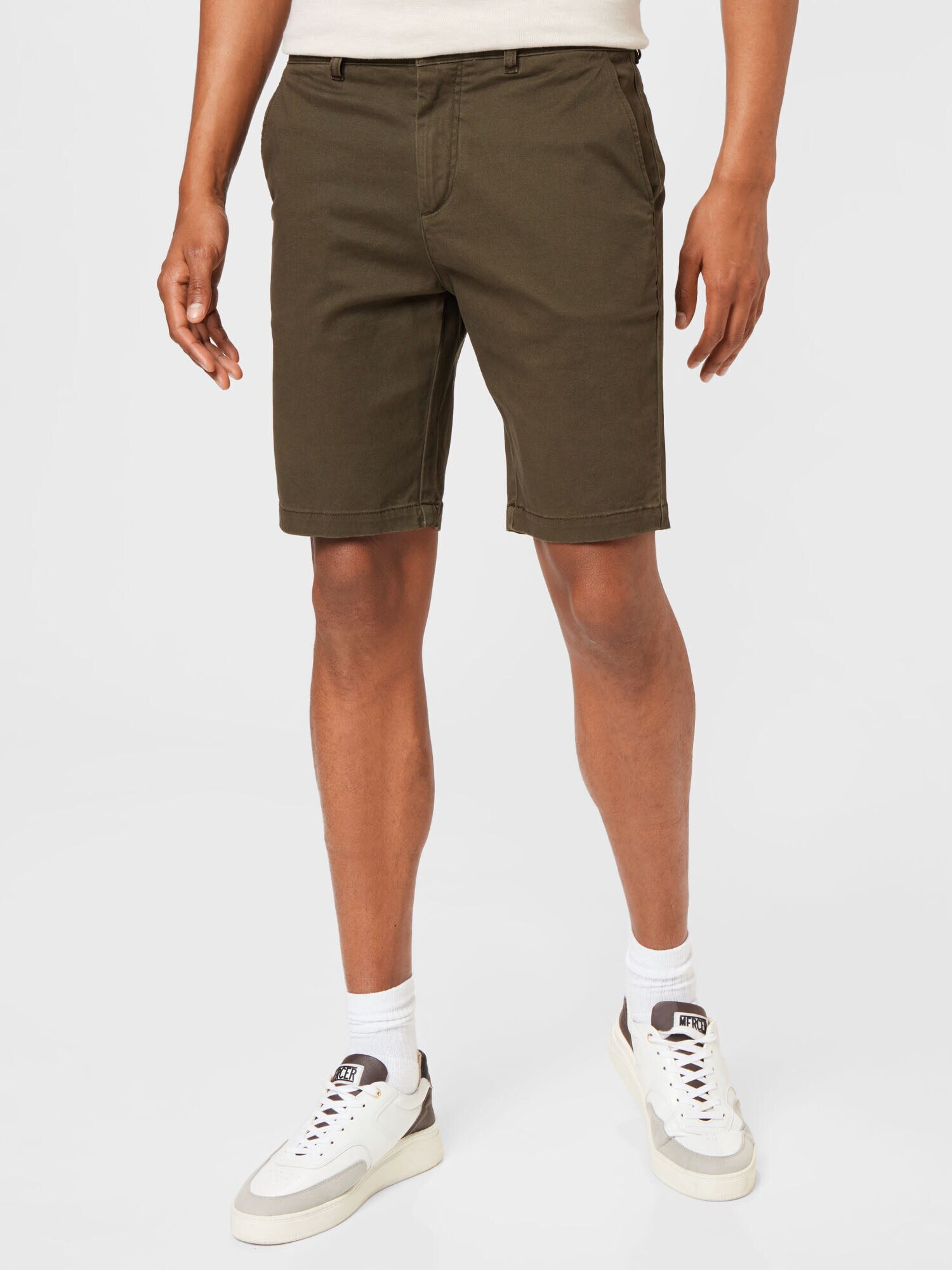 Lyle & Scott Chino nohavice olivová - Pepit.sk