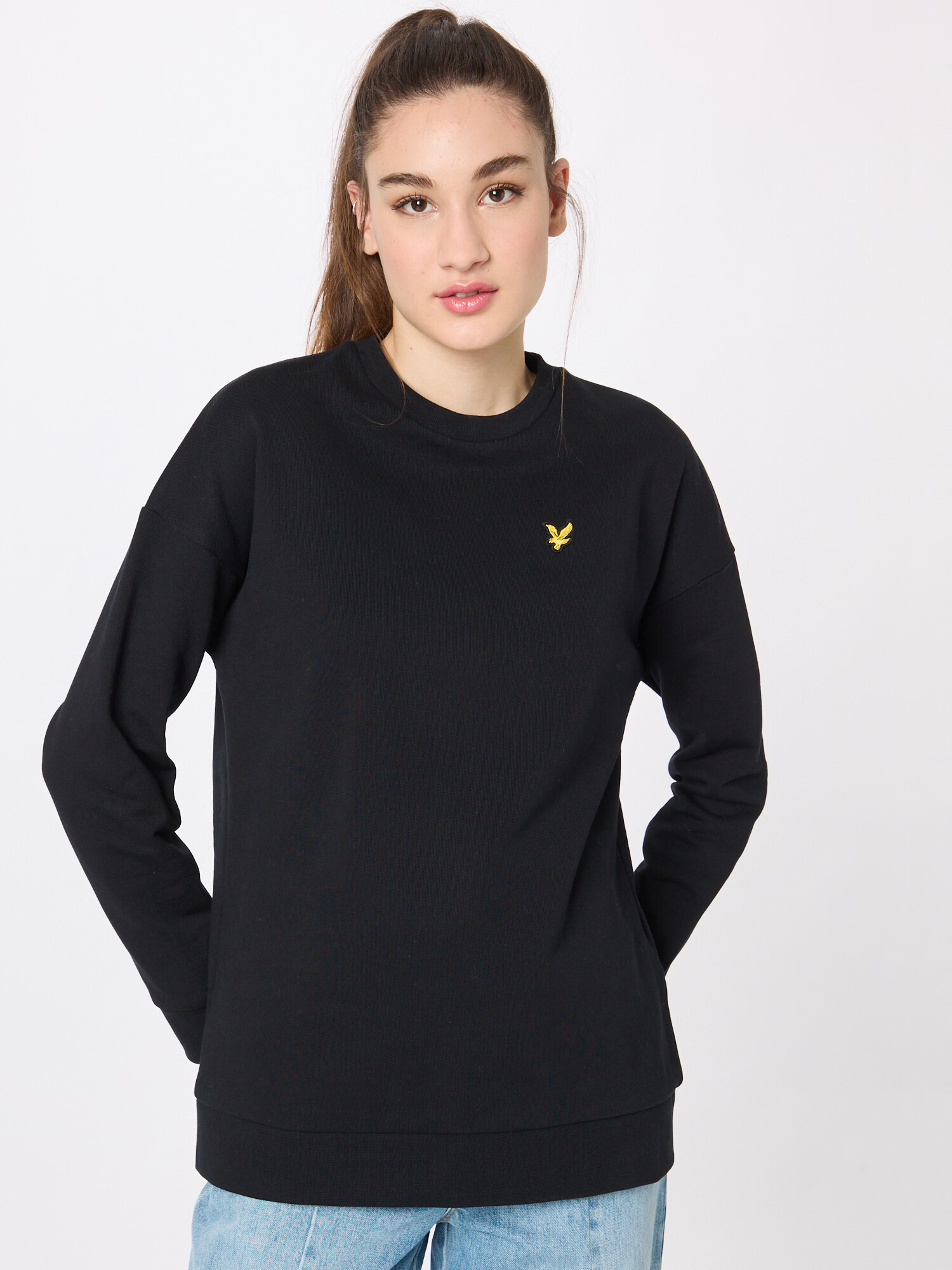 Lyle & Scott Mikina žltá / čierna - Pepit.sk