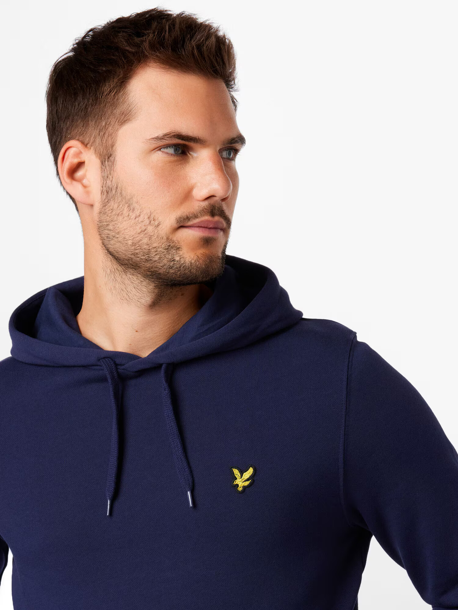 Lyle & Scott Mikina námornícka modrá / žltá / čierna - Pepit.sk