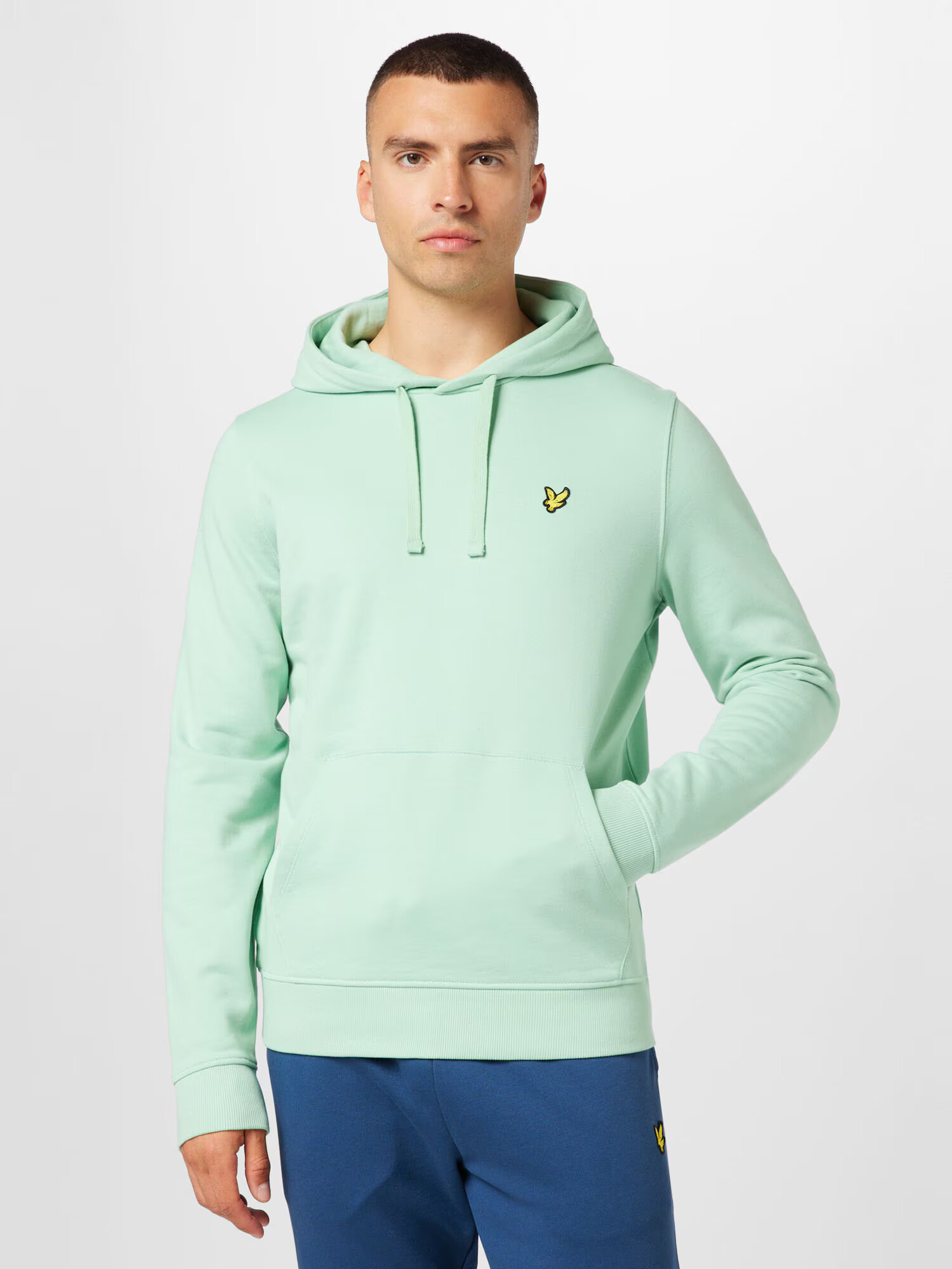 Lyle & Scott Mikina žltá / svetlozelená / čierna - Pepit.sk