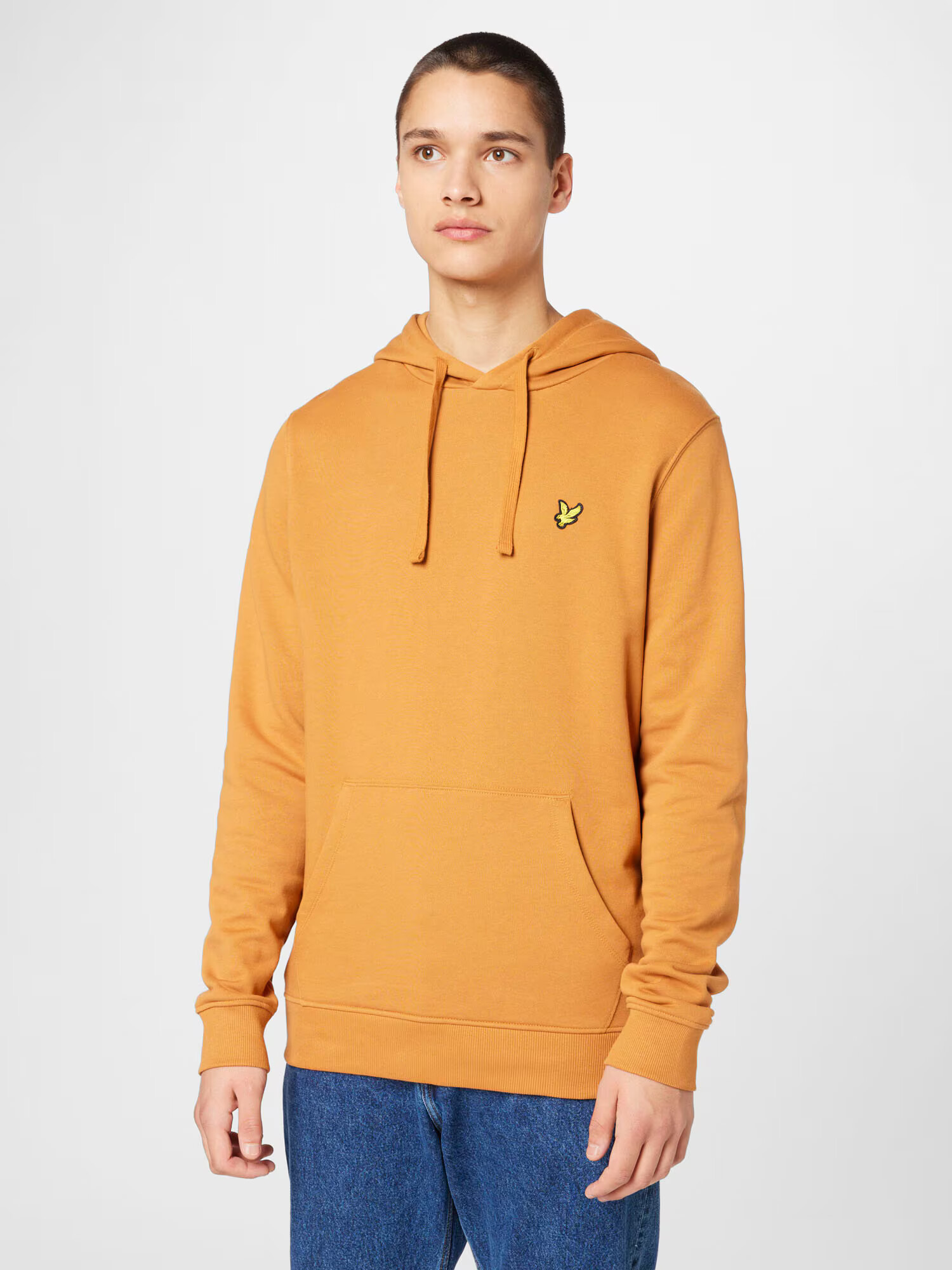 Lyle & Scott Mikina zlatá žltá / oranžová / čierna - Pepit.sk