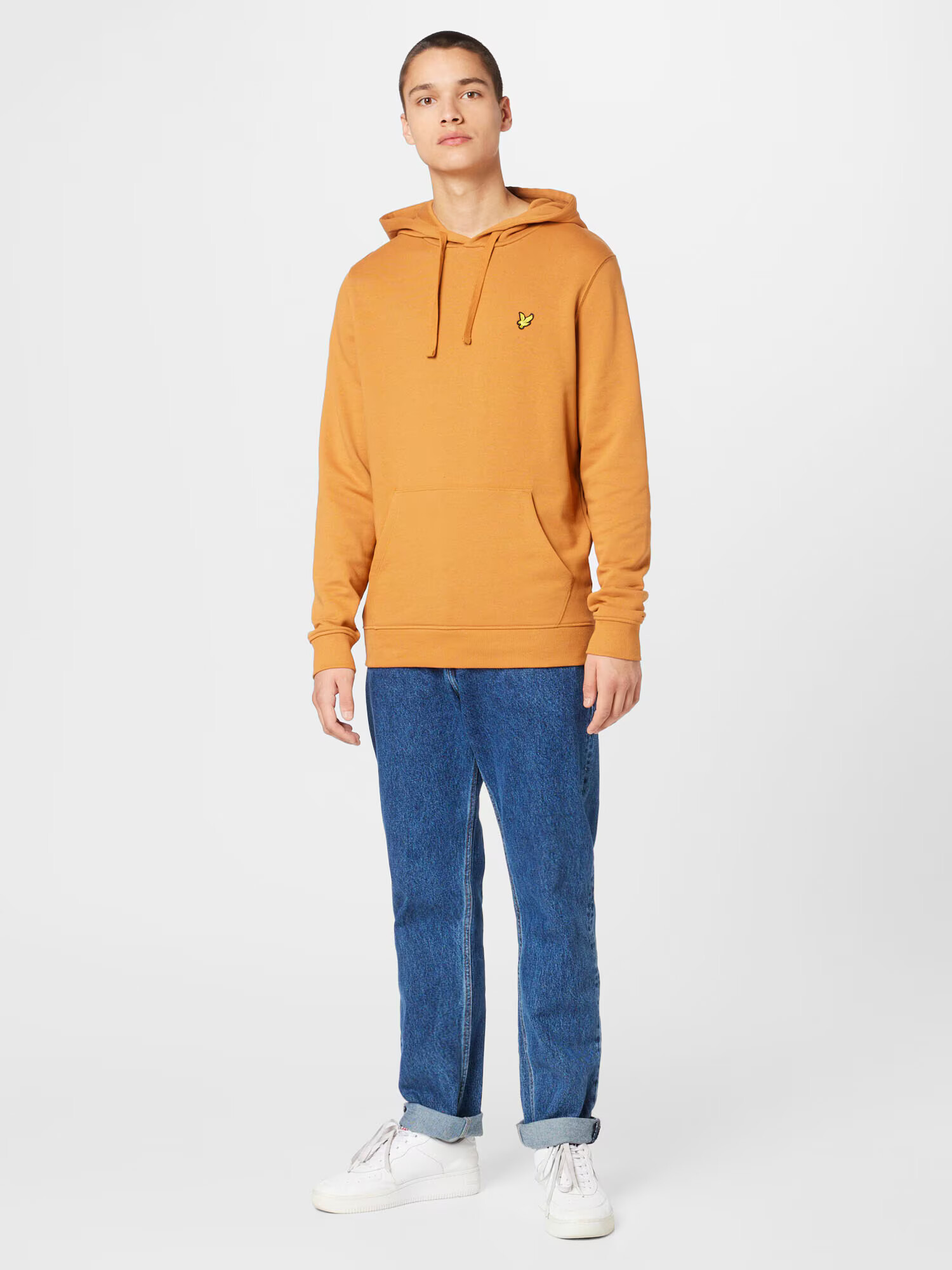 Lyle & Scott Mikina zlatá žltá / oranžová / čierna - Pepit.sk