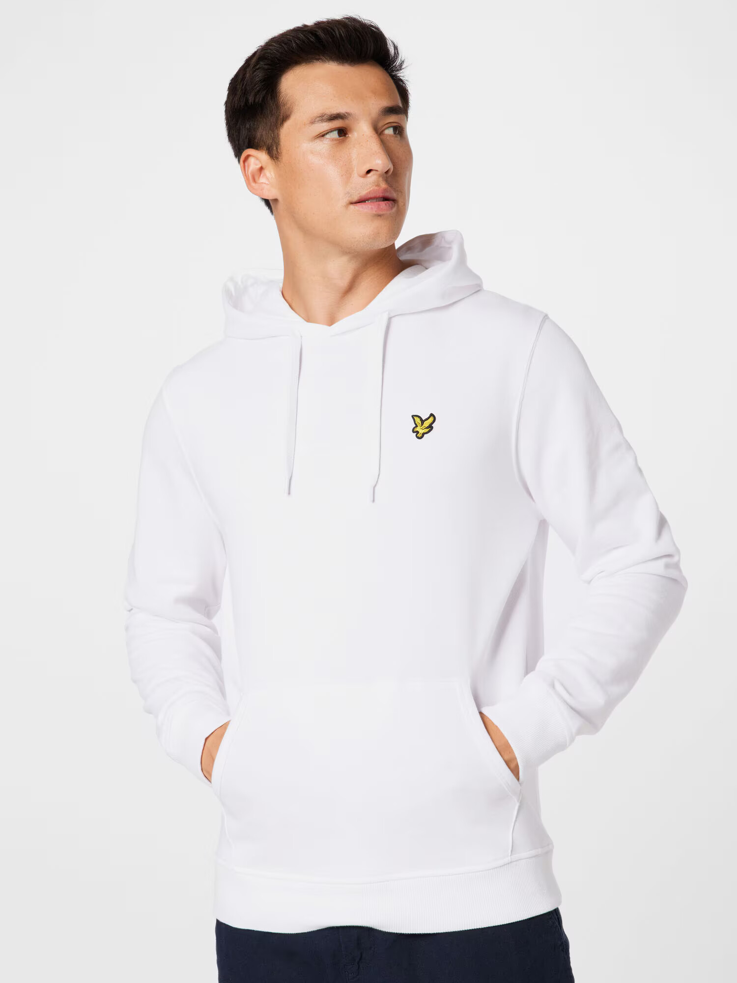 Lyle & Scott Mikina žltá / čierna / biela - Pepit.sk