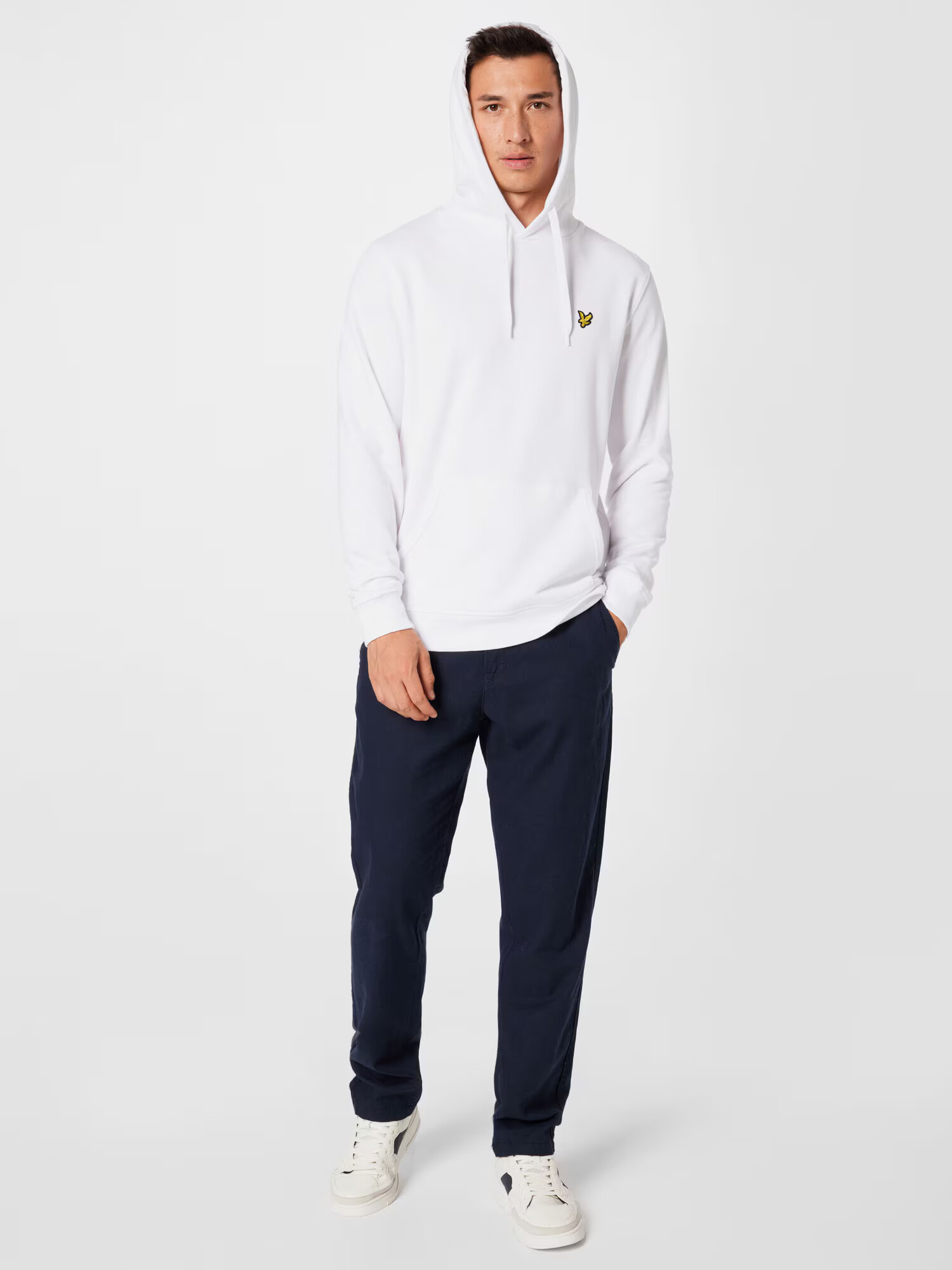 Lyle & Scott Mikina žltá / čierna / biela - Pepit.sk