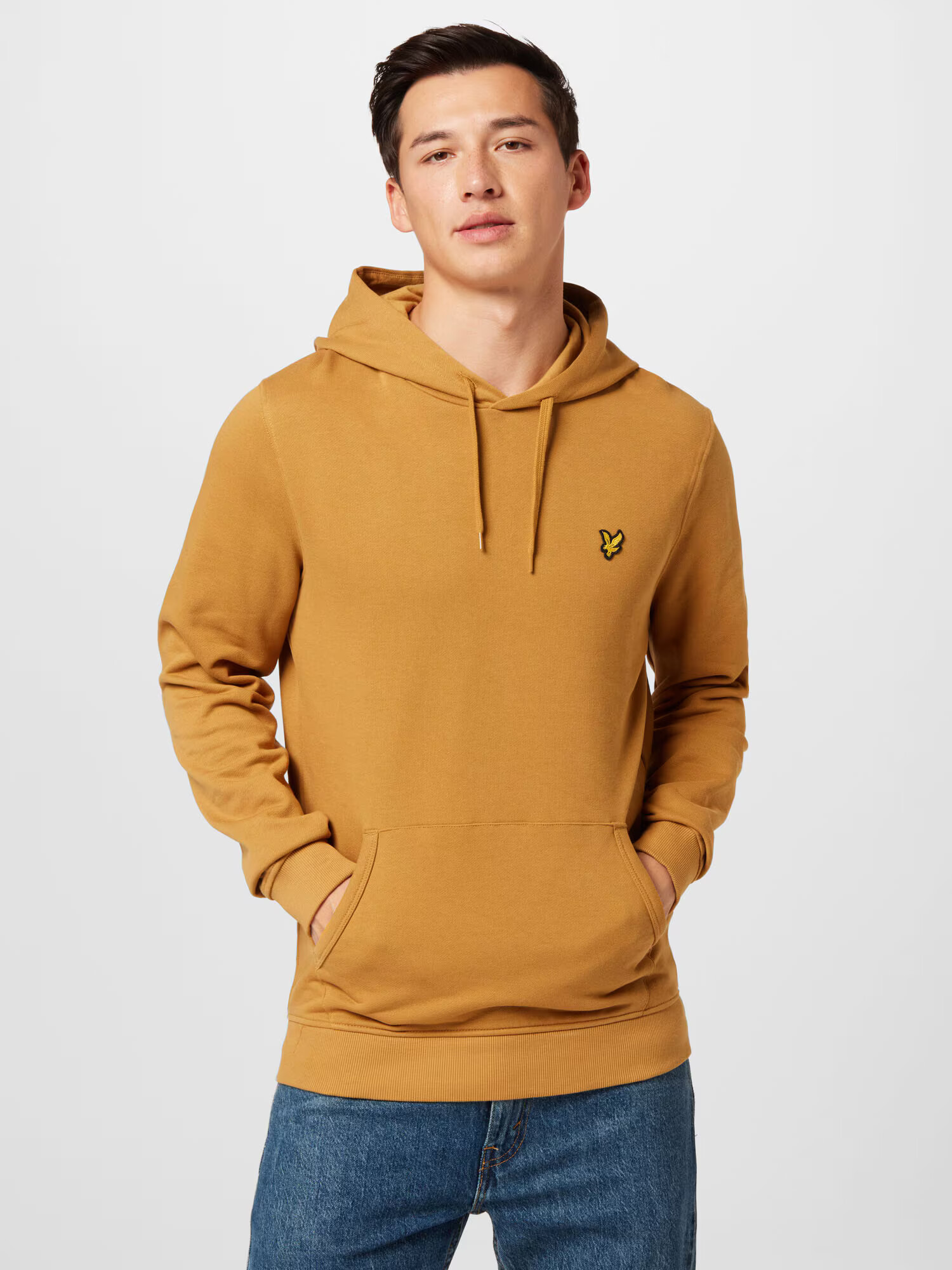 Lyle & Scott Mikina žltá / horčicová / čierna - Pepit.sk