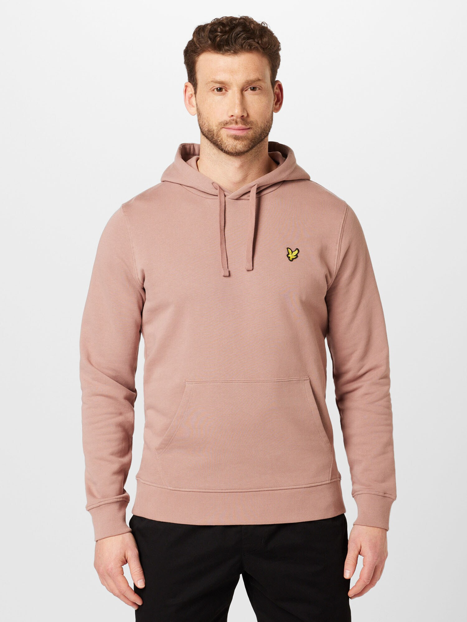 Lyle & Scott Mikina žltá / rosé / čierna - Pepit.sk