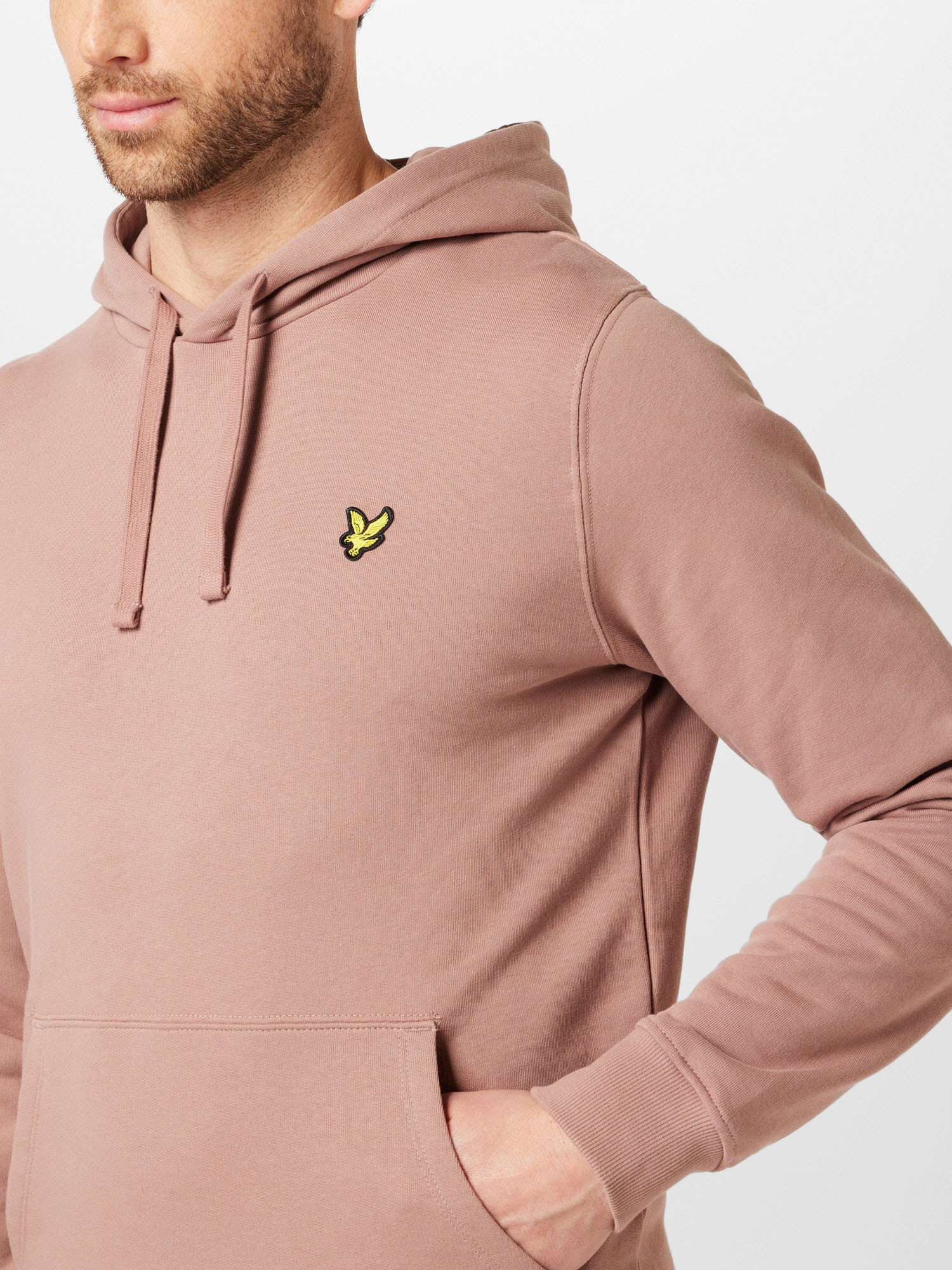 Lyle & Scott Mikina žltá / rosé / čierna - Pepit.sk