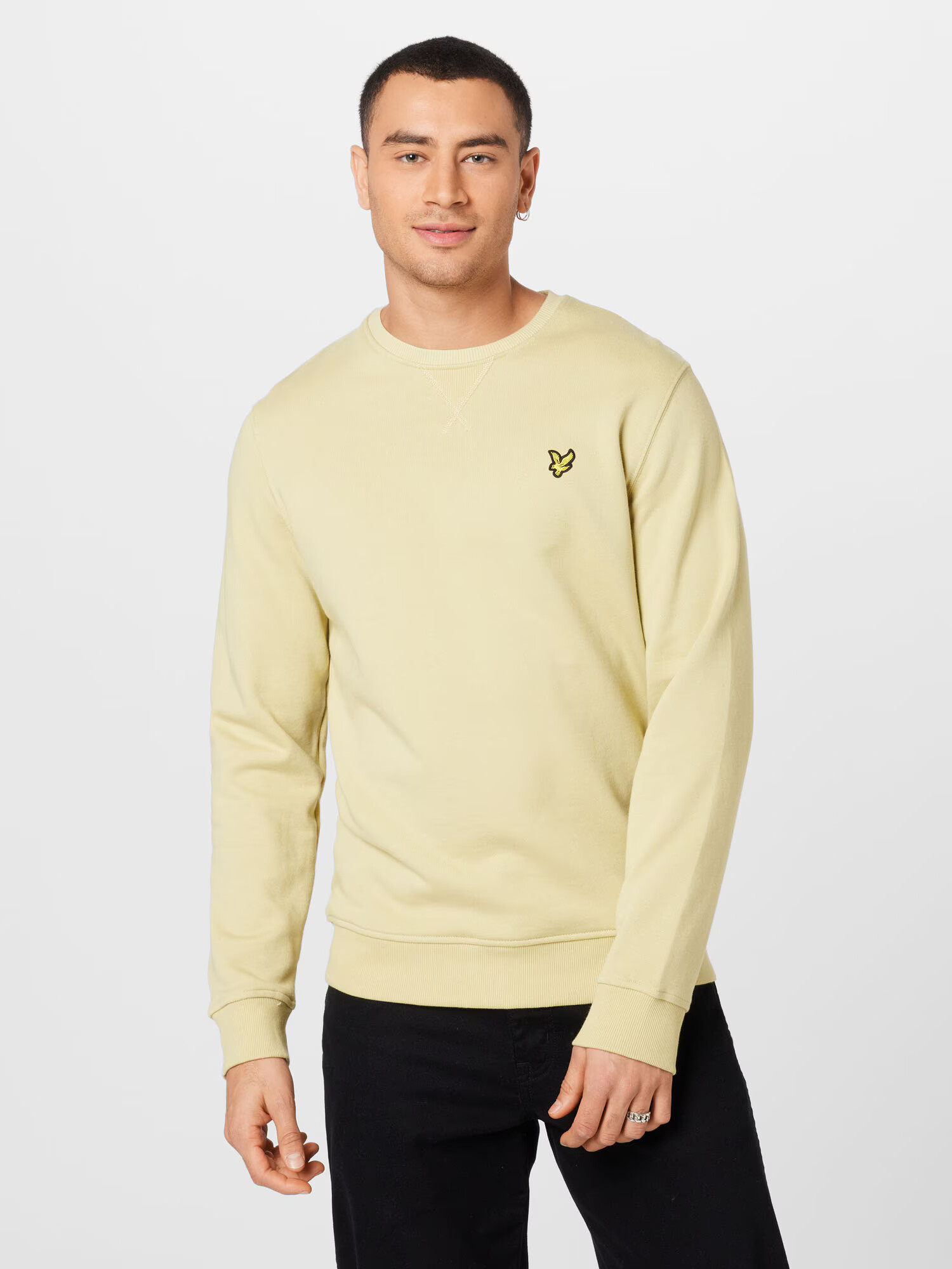 Lyle & Scott Mikina žltá / trstinová / čierna - Pepit.sk