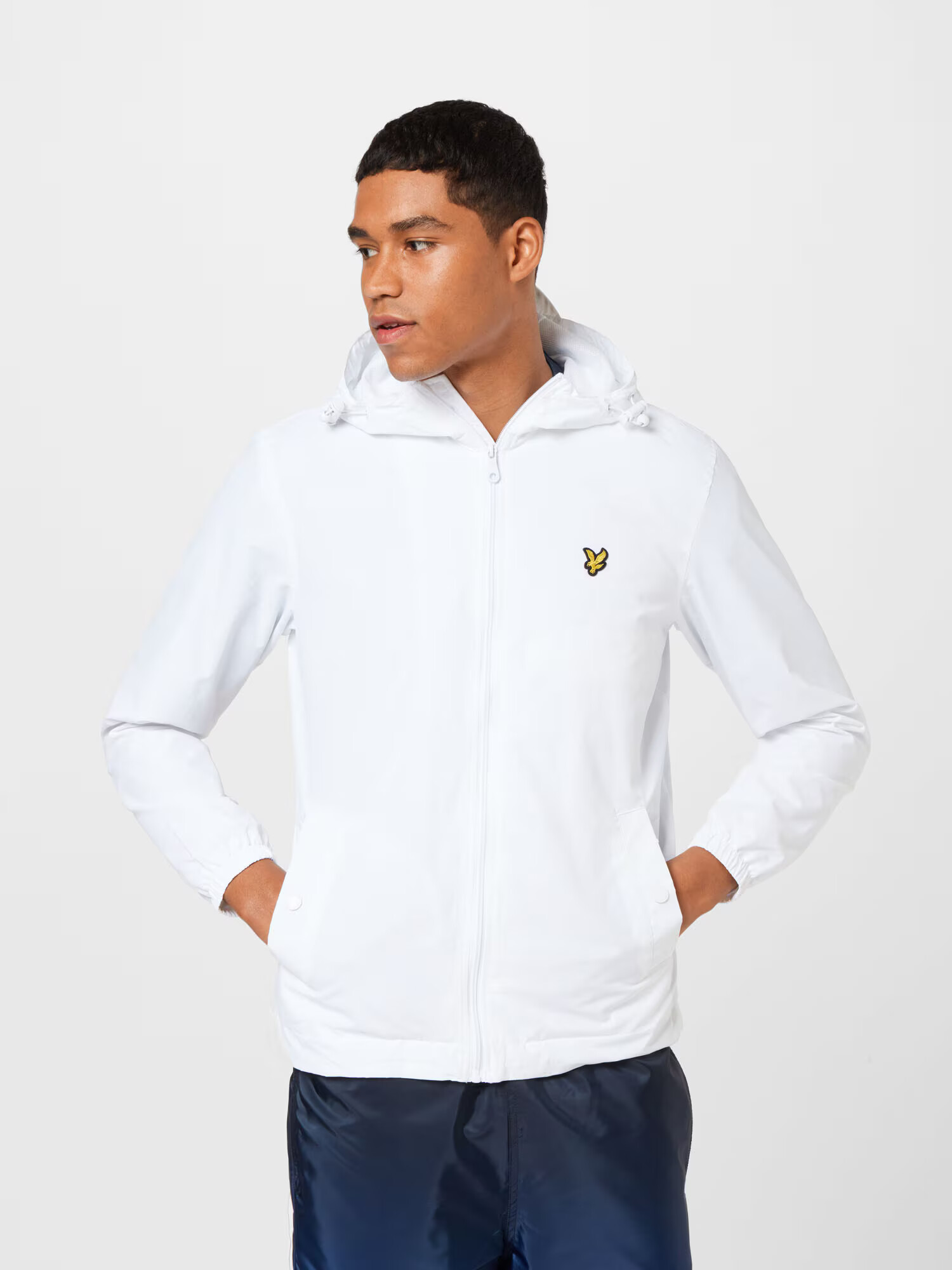 Lyle & Scott Prechodná bunda biela - Pepit.sk