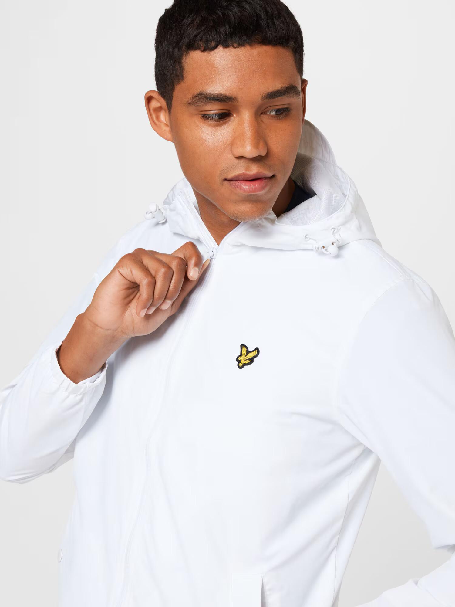 Lyle & Scott Prechodná bunda biela - Pepit.sk