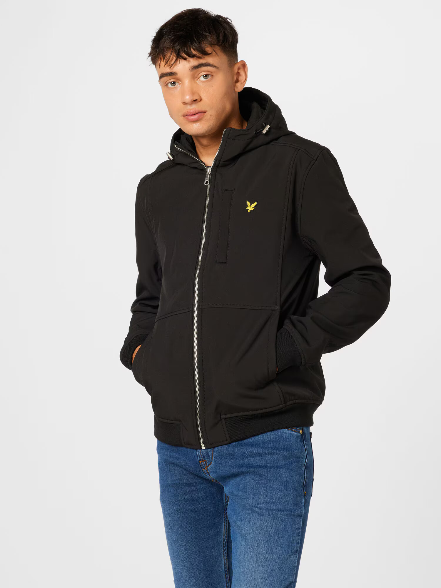 Lyle & Scott Prechodná bunda čierna - Pepit.sk