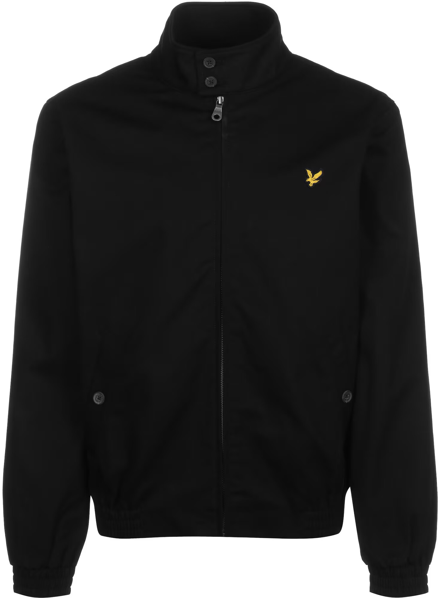 Lyle & Scott Prechodná bunda 'Harrington' žltá / čierna - Pepit.sk