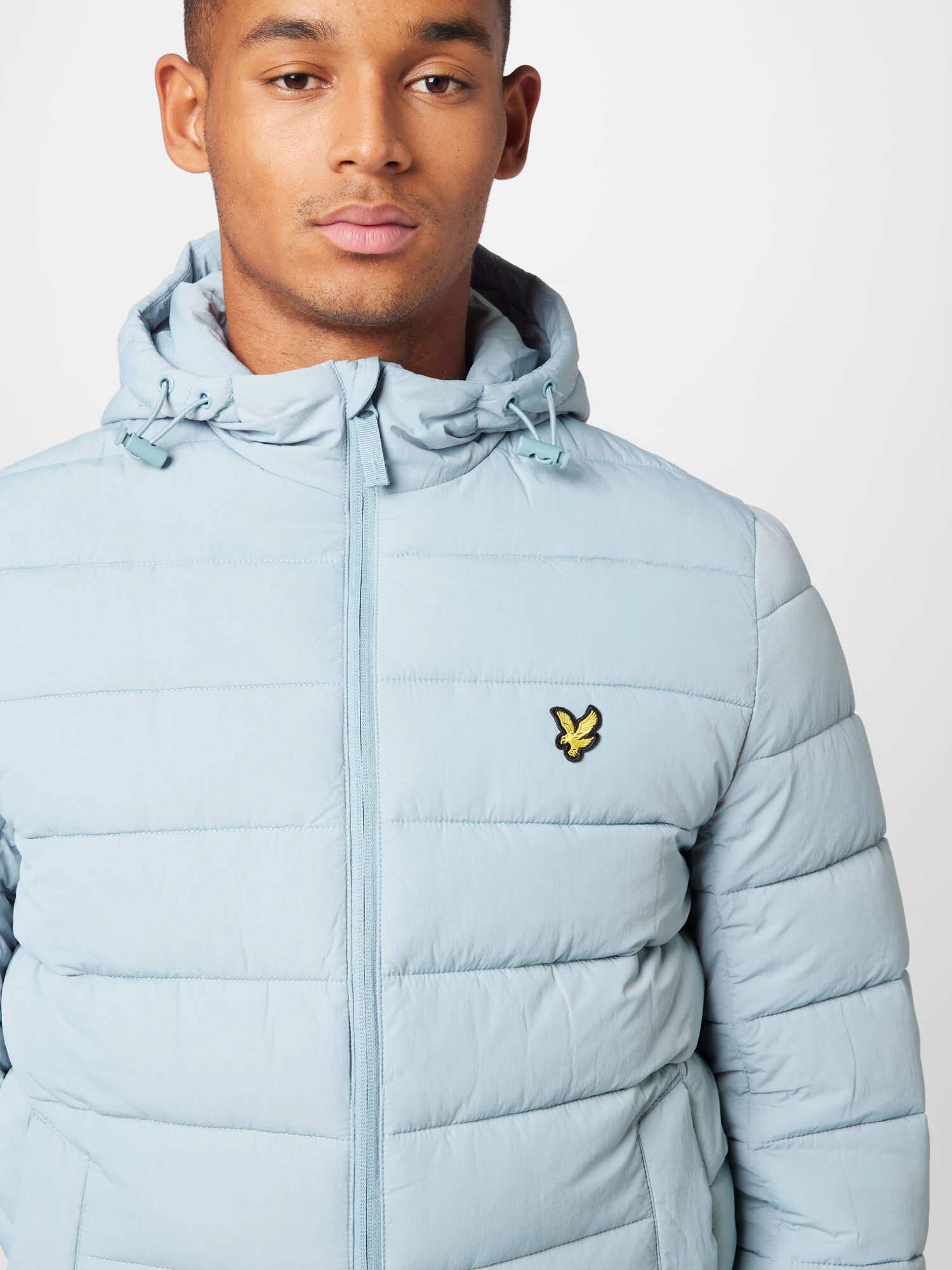 Lyle & Scott Prechodná bunda modrá / žltá / čierna - Pepit.sk