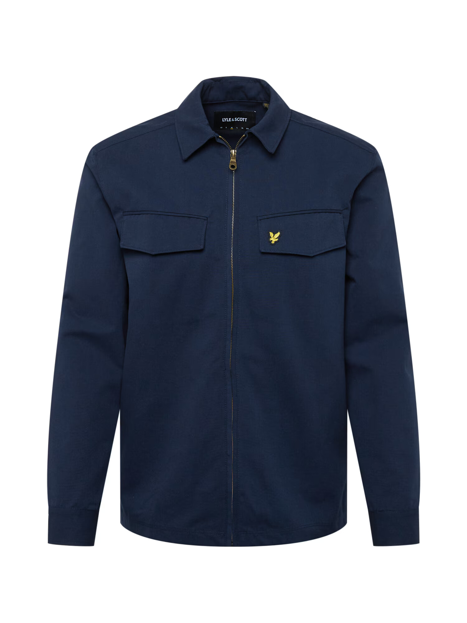 Lyle & Scott Prechodná bunda námornícka modrá / žltá - Pepit.sk