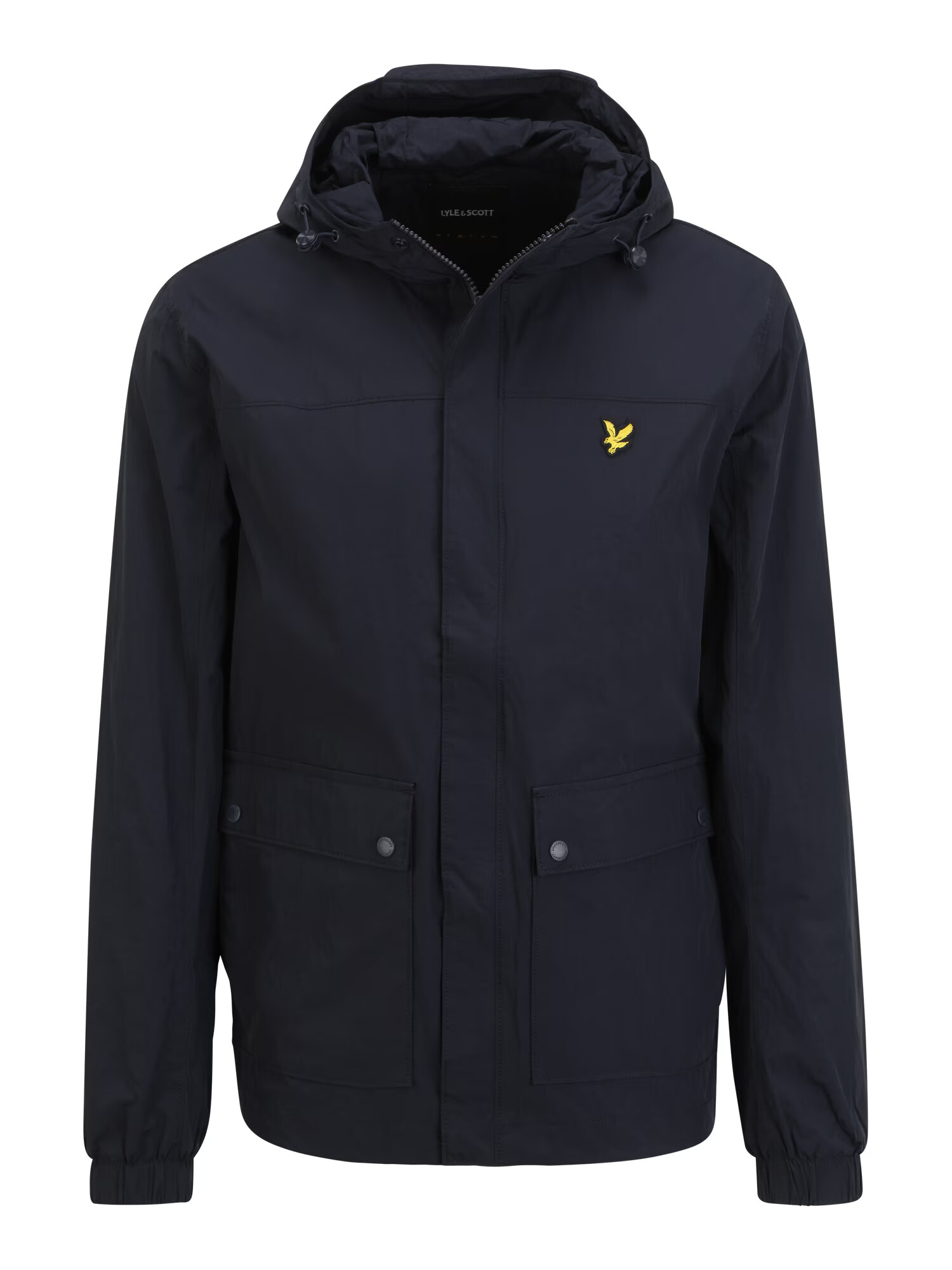 Lyle & Scott Prechodná bunda námornícka modrá / žltá / čierna - Pepit.sk