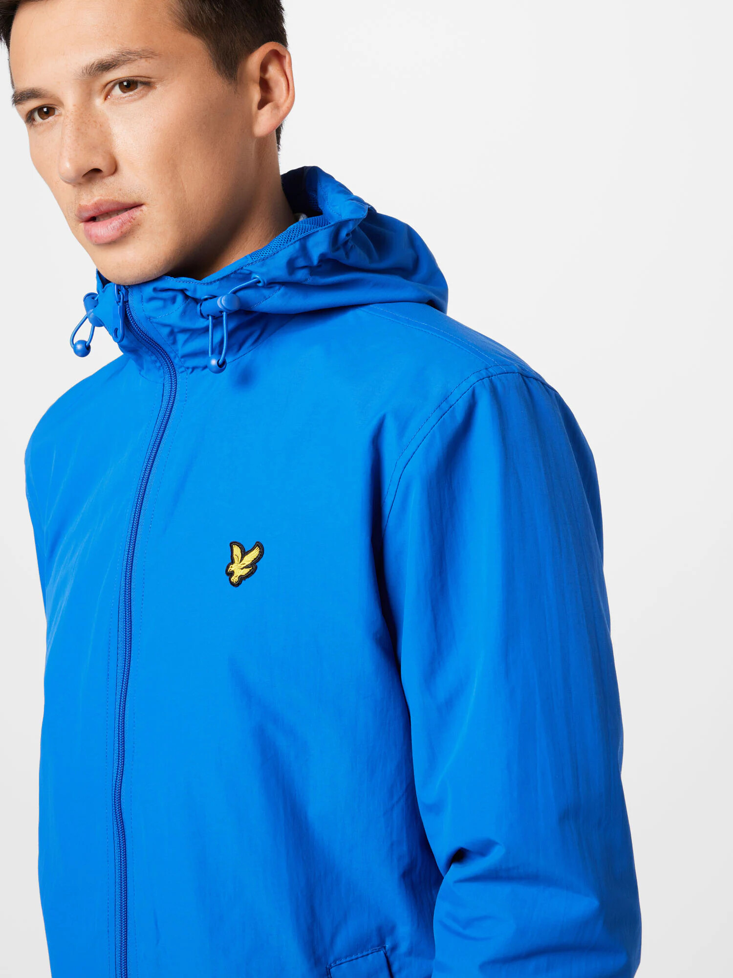 Lyle & Scott Prechodná bunda nebesky modrá - Pepit.sk