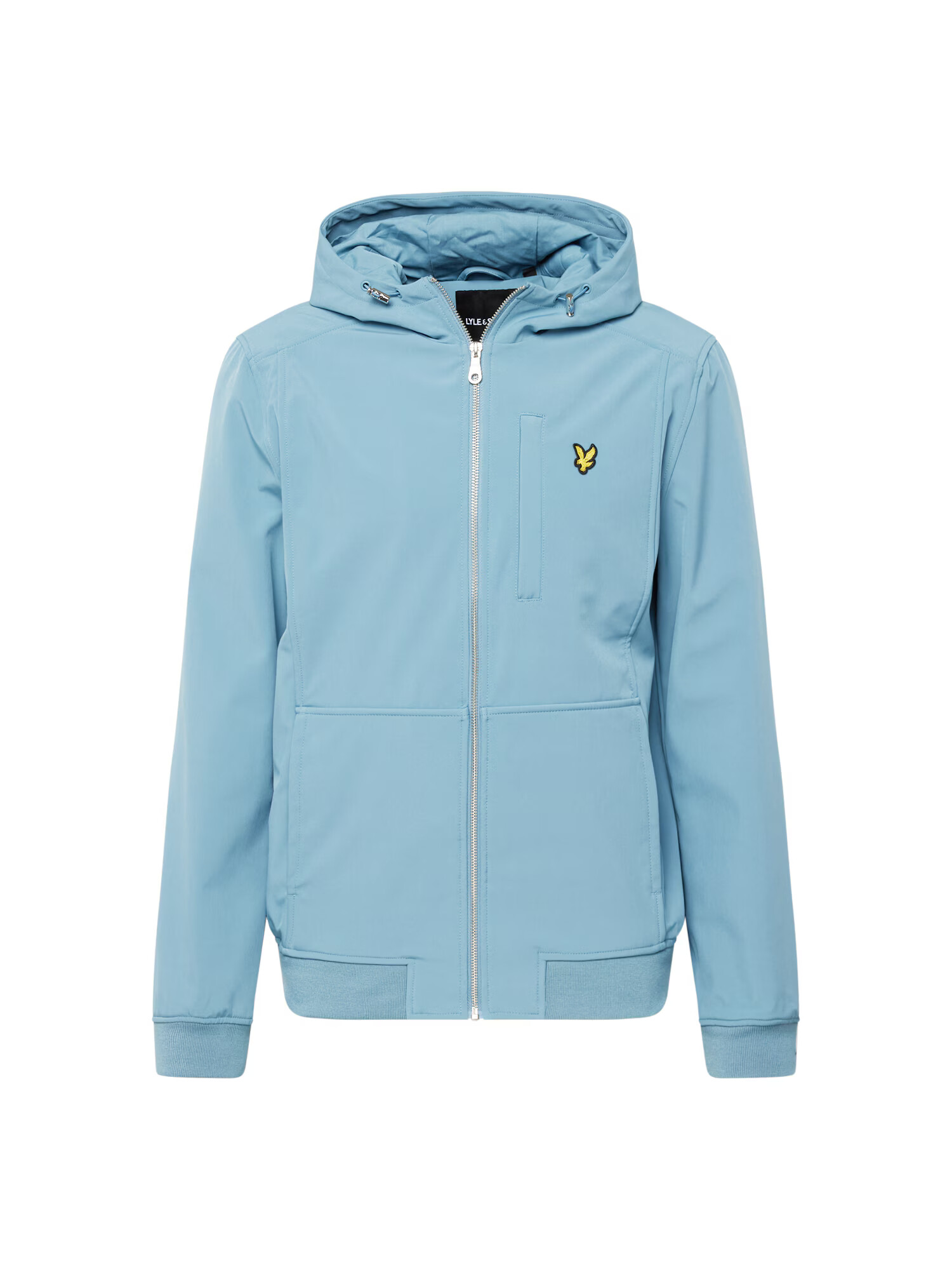 Lyle & Scott Prechodná bunda svetlomodrá / žltá / čierna - Pepit.sk