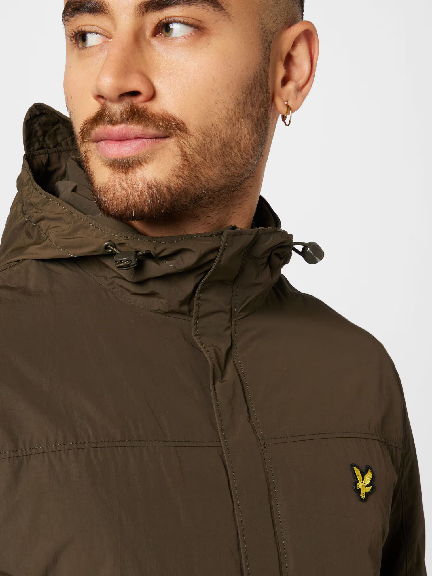 Lyle & Scott Prechodná bunda tmavozelená - Pepit.sk