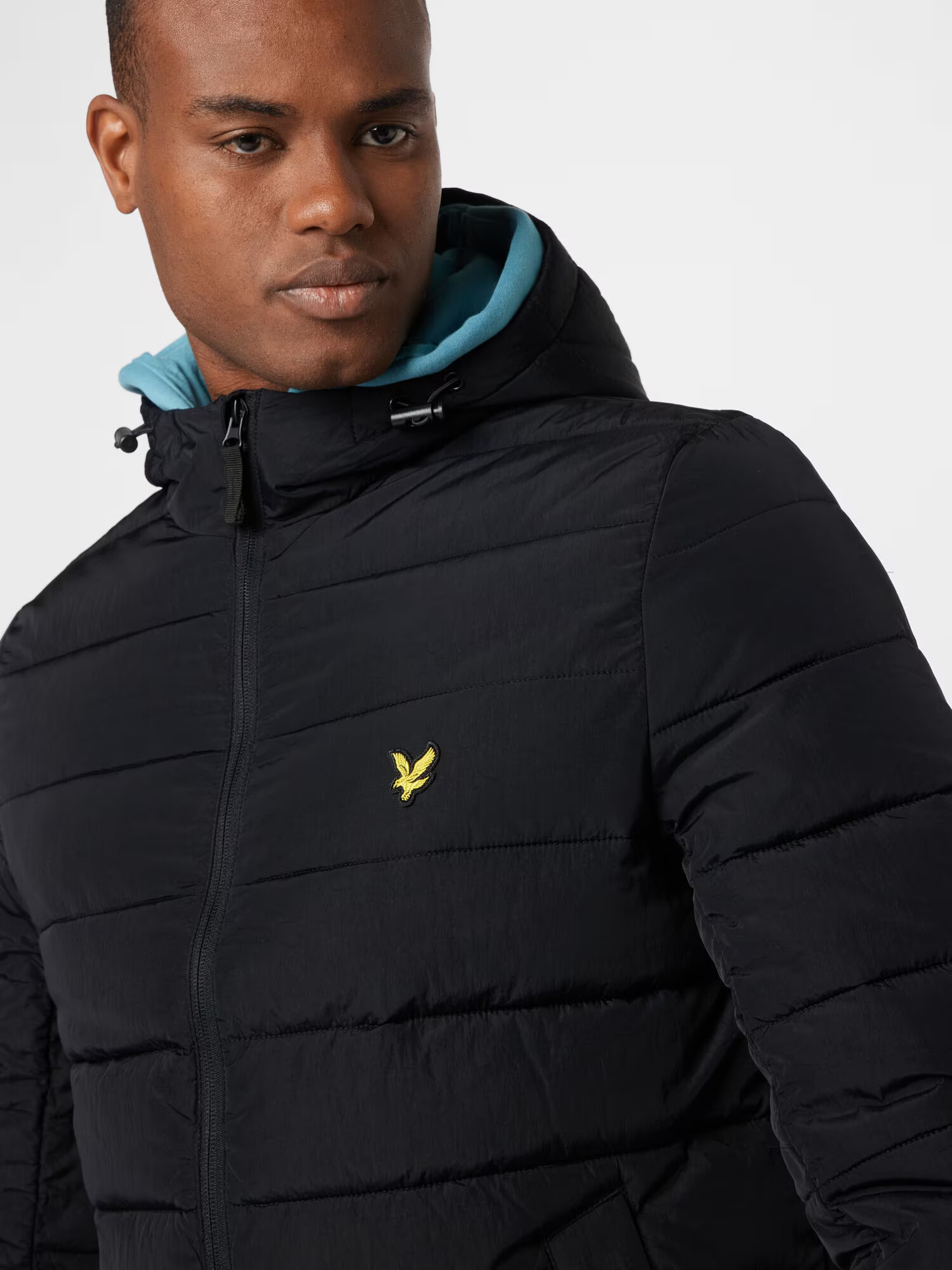 Lyle & Scott Prechodná bunda žltá / čierna - Pepit.sk