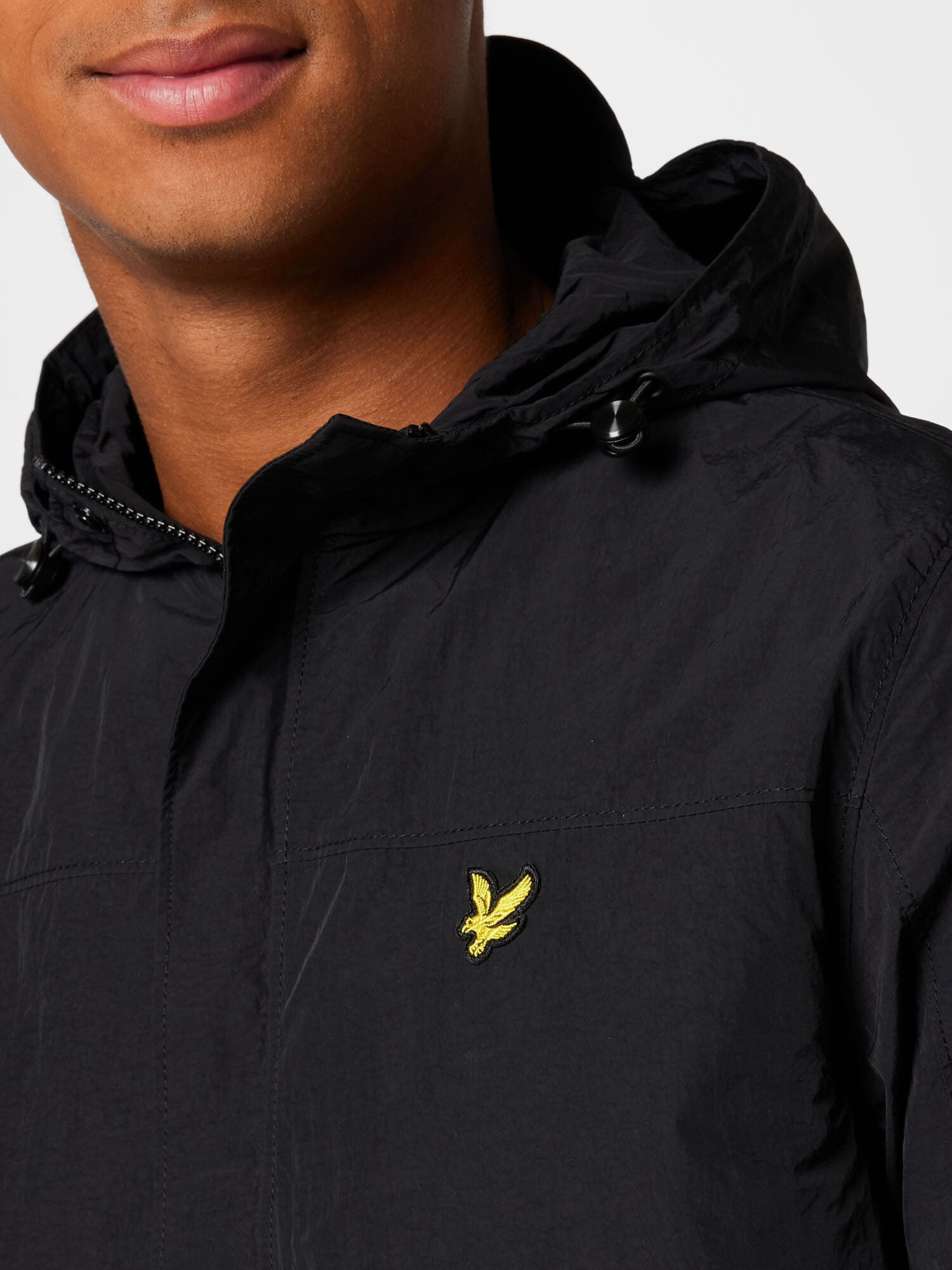 Lyle & Scott Prechodná bunda žltá / čierna - Pepit.sk