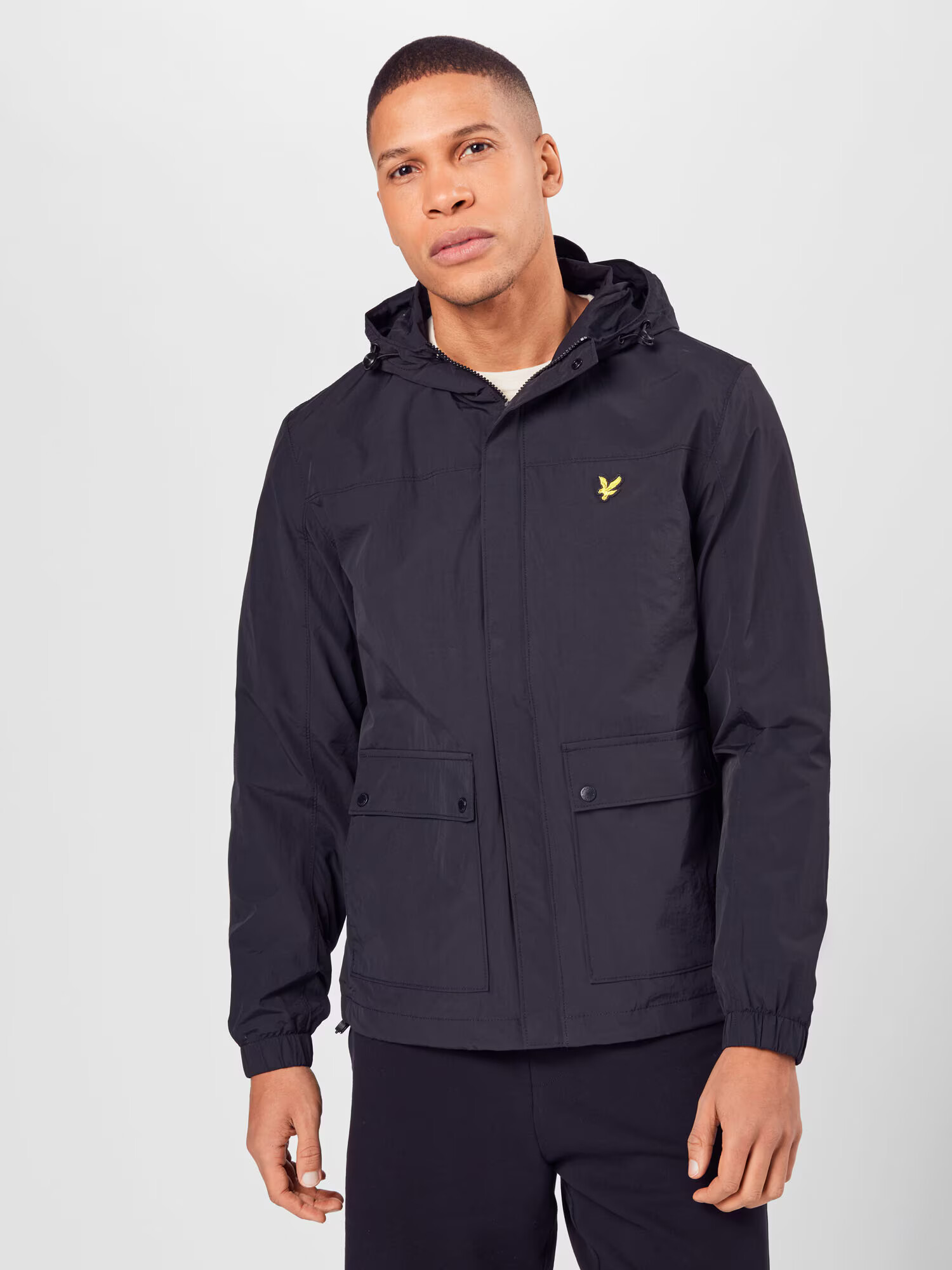 Lyle & Scott Prechodná bunda žltá / čierna - Pepit.sk