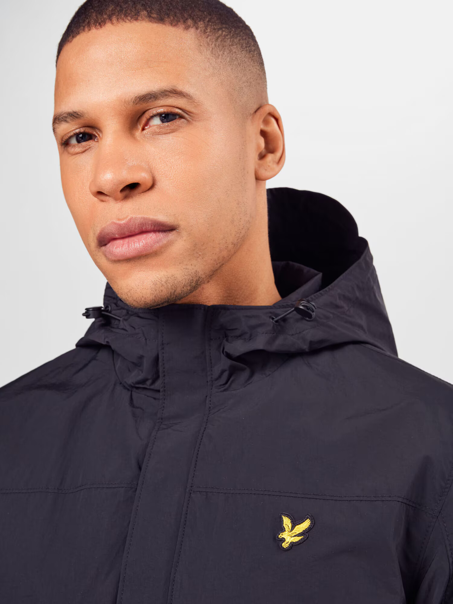 Lyle & Scott Prechodná bunda žltá / čierna - Pepit.sk