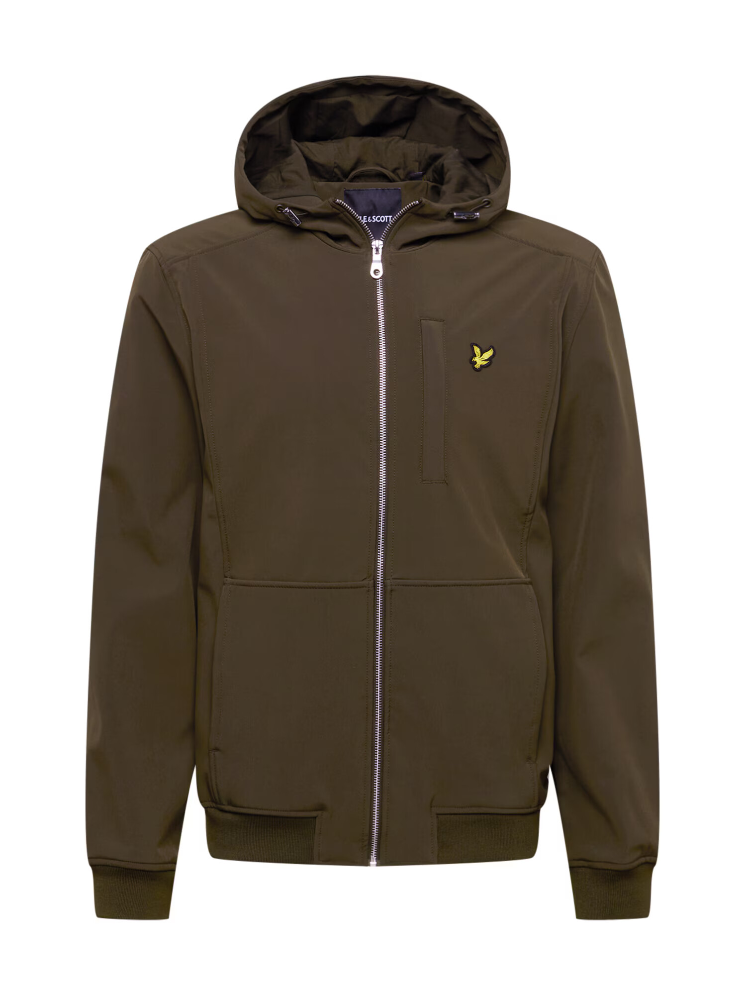 Lyle & Scott Prechodná bunda žltá / olivová / čierna - Pepit.sk