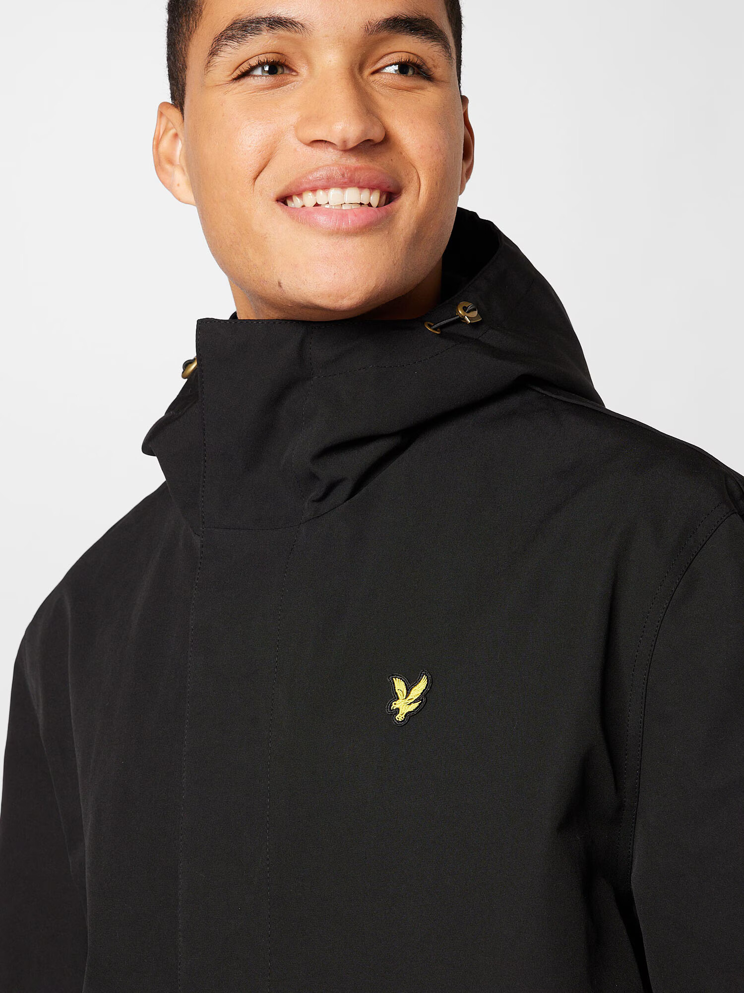 Lyle & Scott Prechodná parka žltá / čierna - Pepit.sk