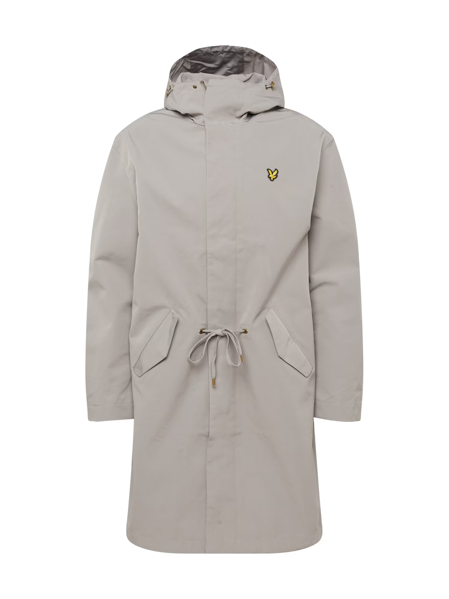 Lyle & Scott Prechodná parka žltá / svetlosivá / čierna - Pepit.sk