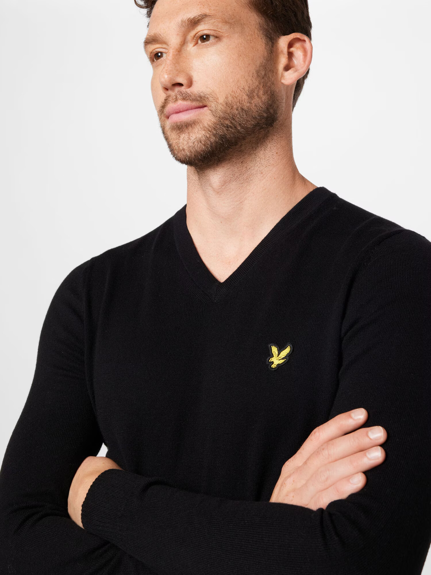 Lyle & Scott Sveter čierna - Pepit.sk