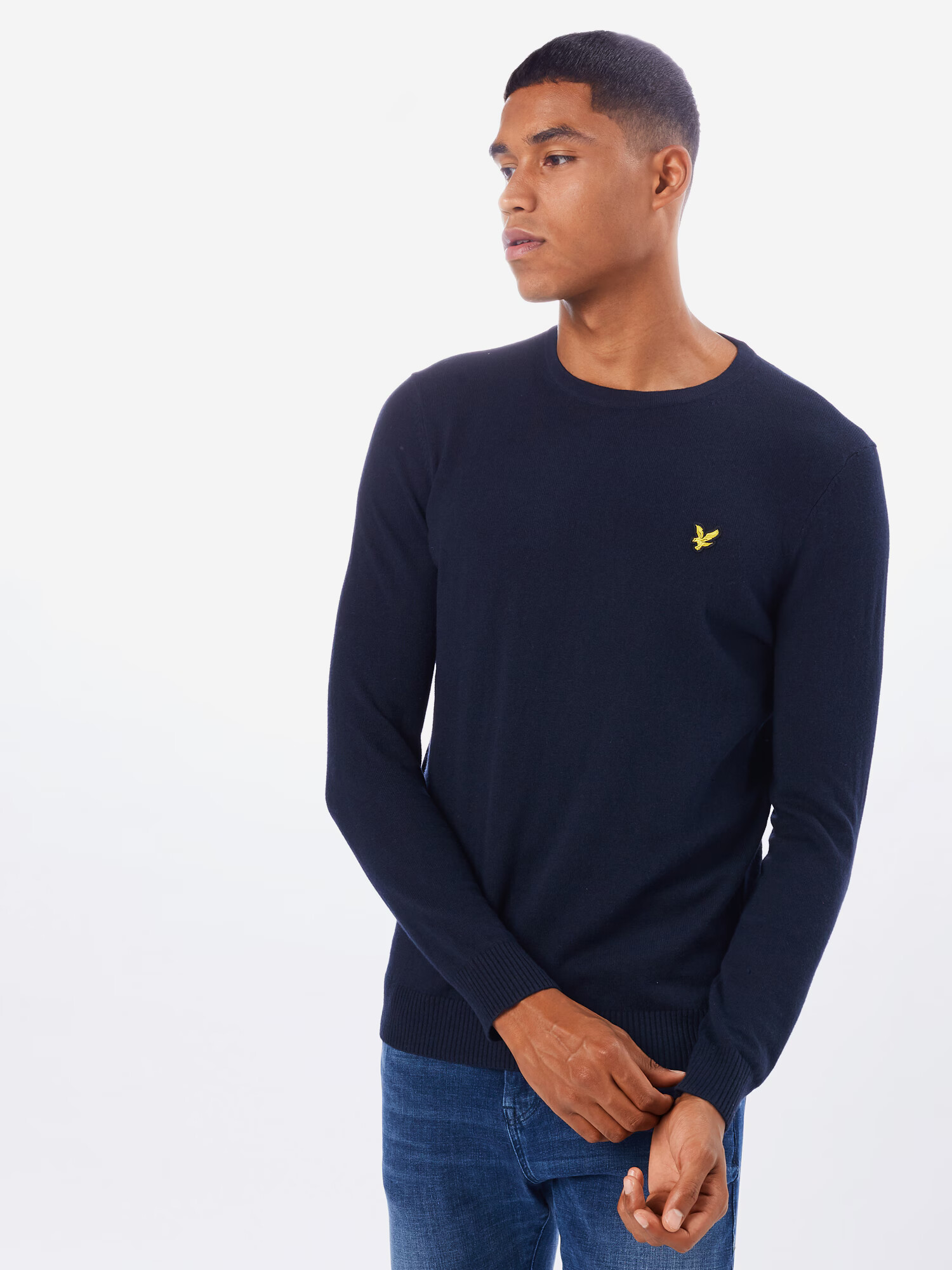 Lyle & Scott Sveter tmavomodrá - Pepit.sk