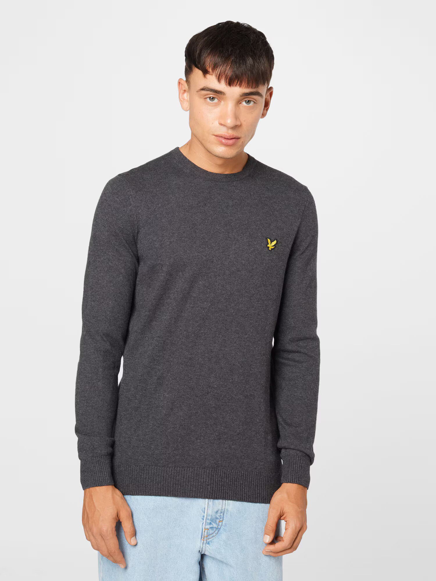 Lyle & Scott Sveter tmavosivá - Pepit.sk