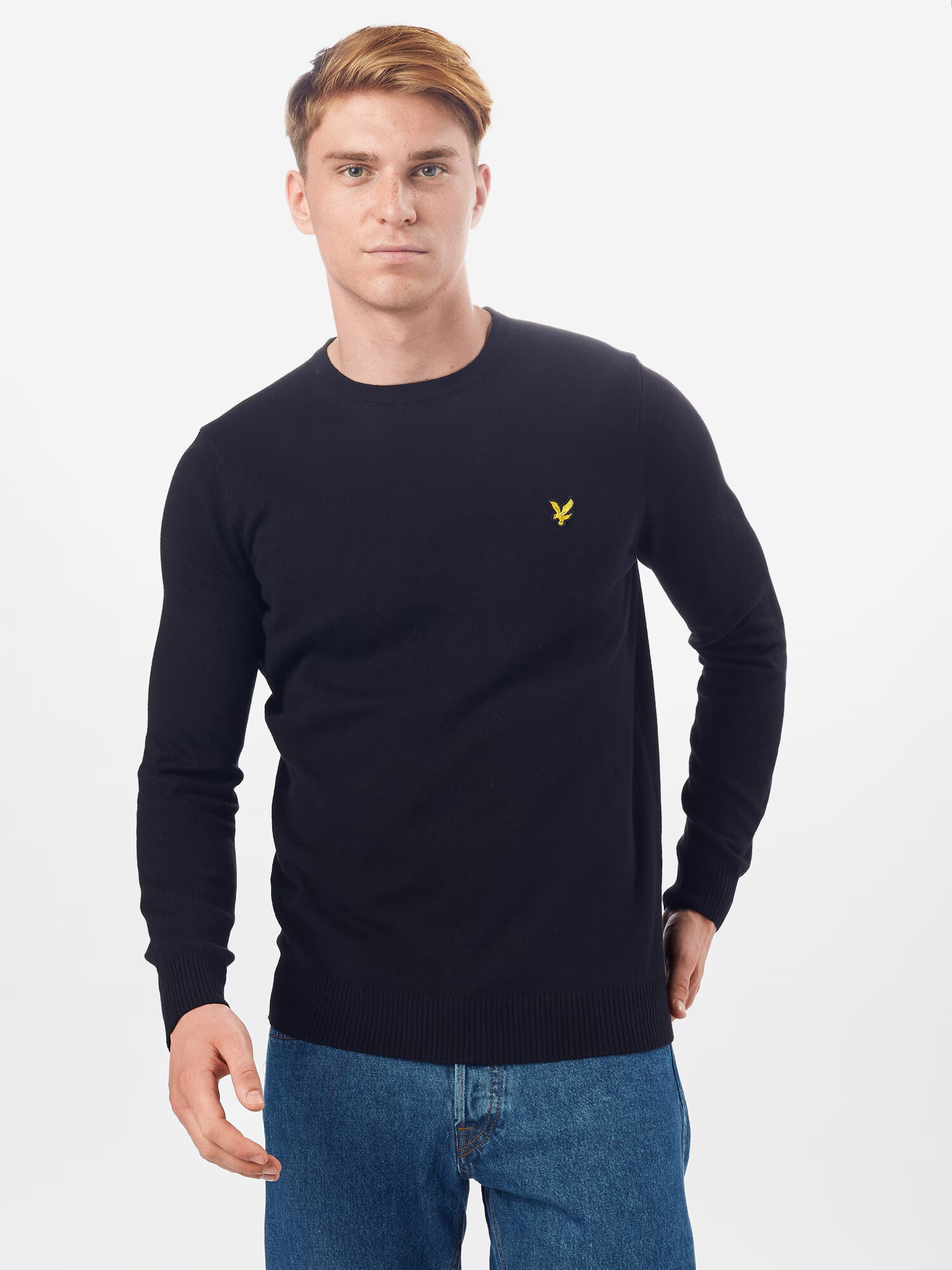 Lyle & Scott Sveter žltá / čierna - Pepit.sk