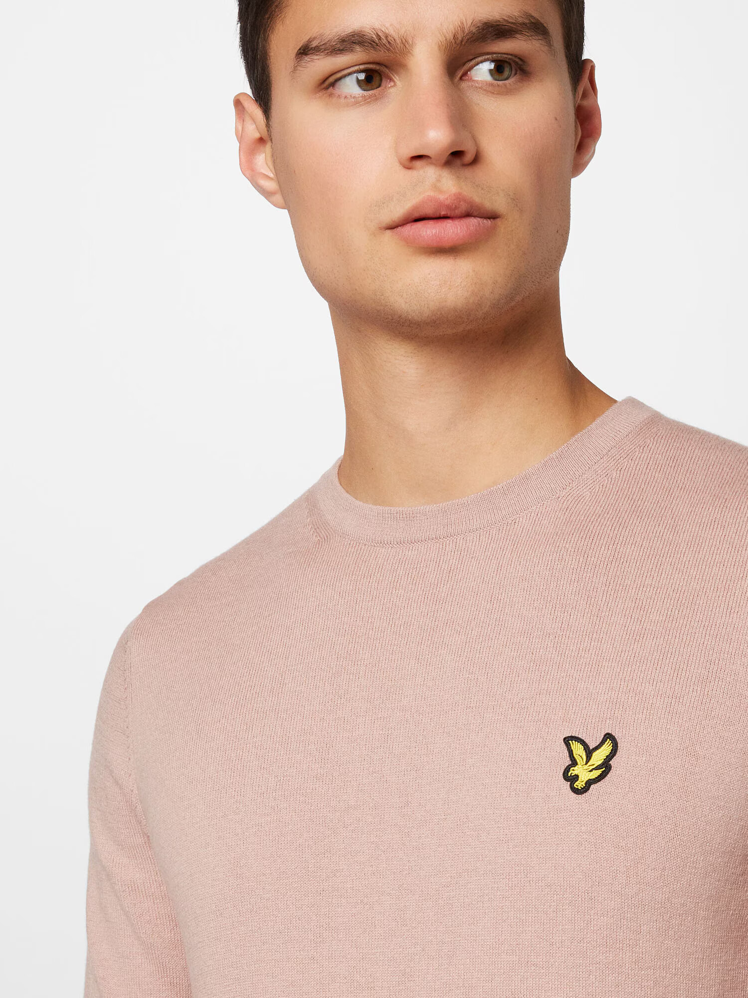 Lyle & Scott Sveter žltá / púdrová - Pepit.sk