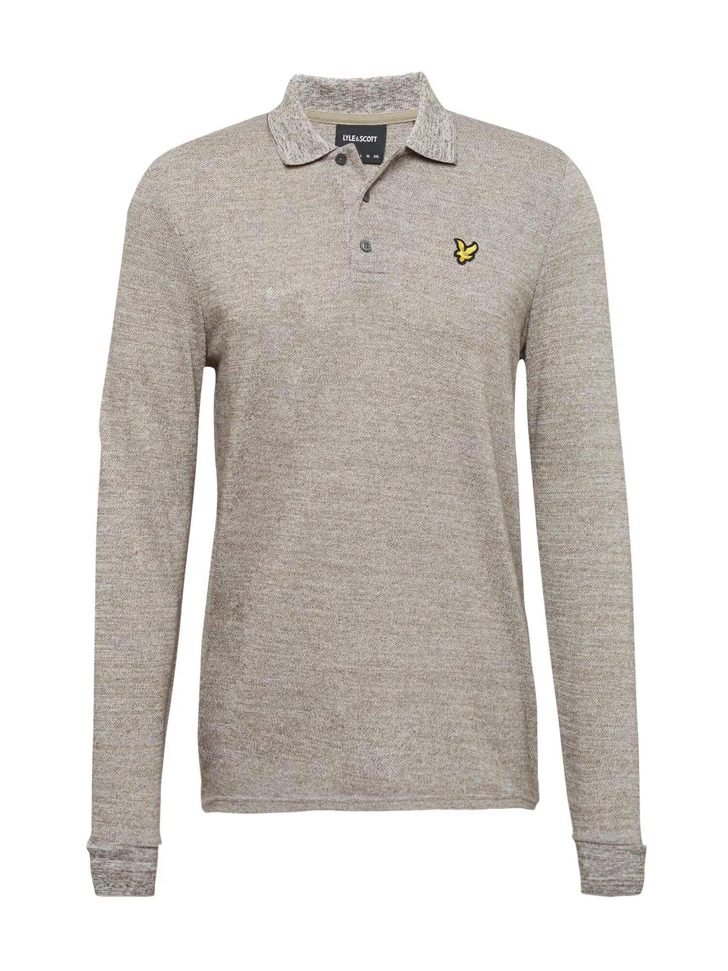 Lyle & Scott Tričko 'End on End' žltá / kaki / čierna - Pepit.sk