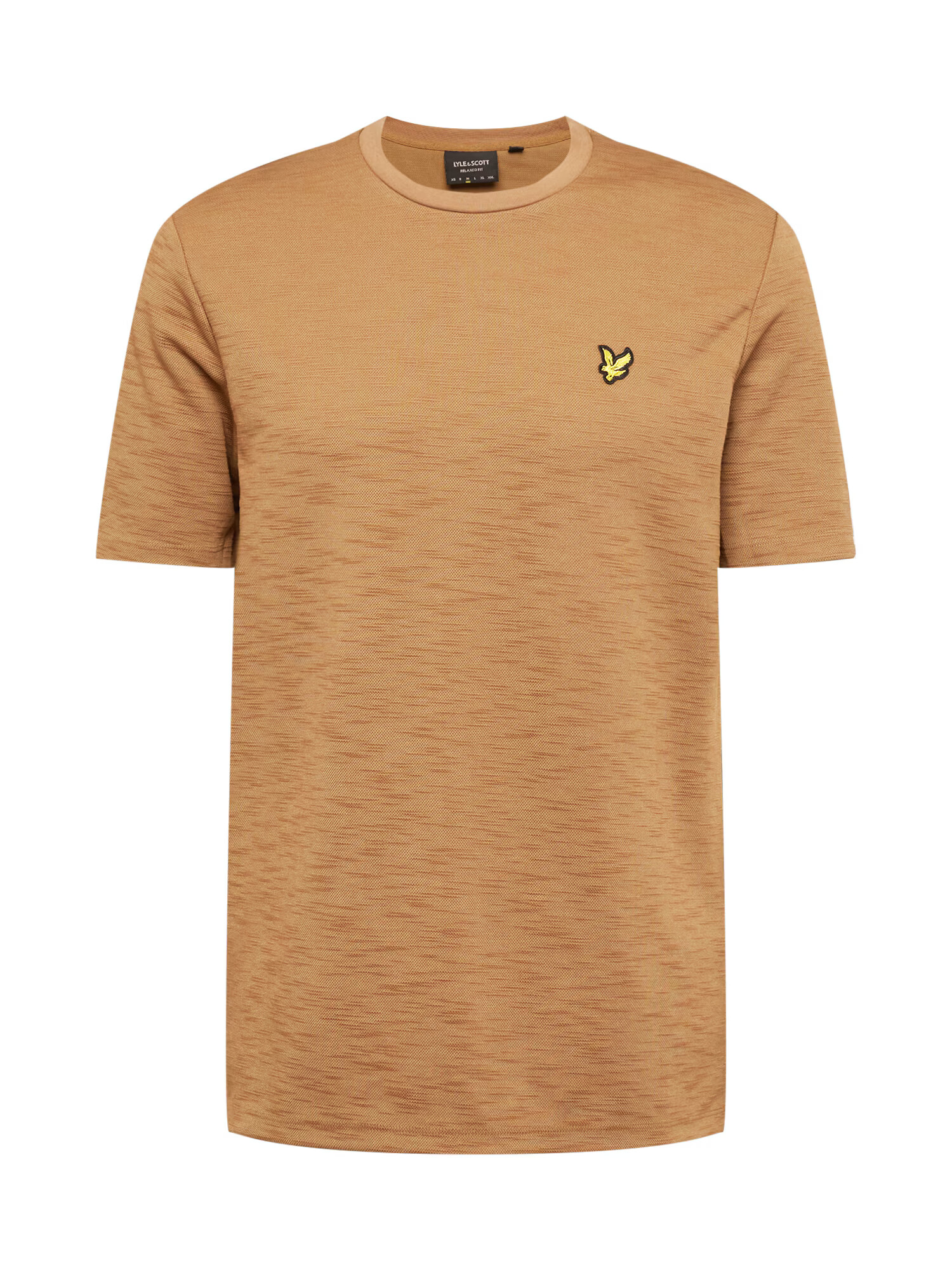 Lyle & Scott Tričko farba ťavej srsti / žltá / čierna - Pepit.sk