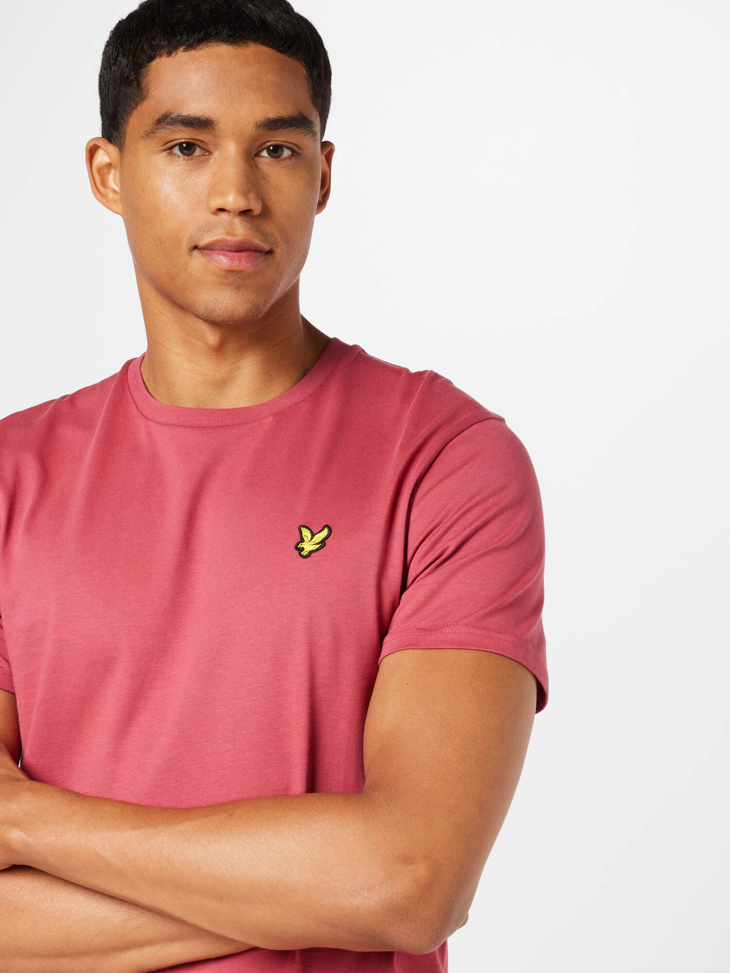 Lyle & Scott Tričko žltá / rosé / čierna - Pepit.sk