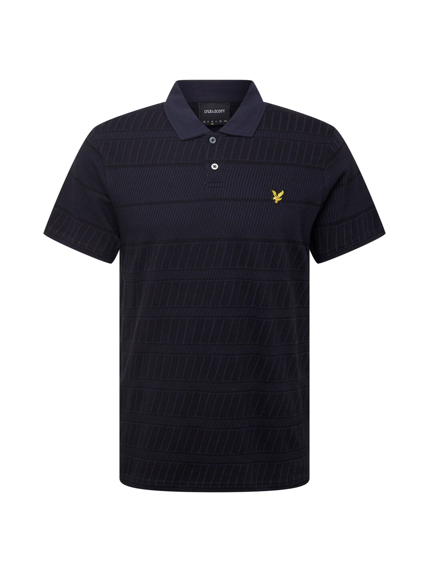 Lyle & Scott Tričko 'Grid' námornícka modrá / tmavomodrá / žltá / čierna - Pepit.sk